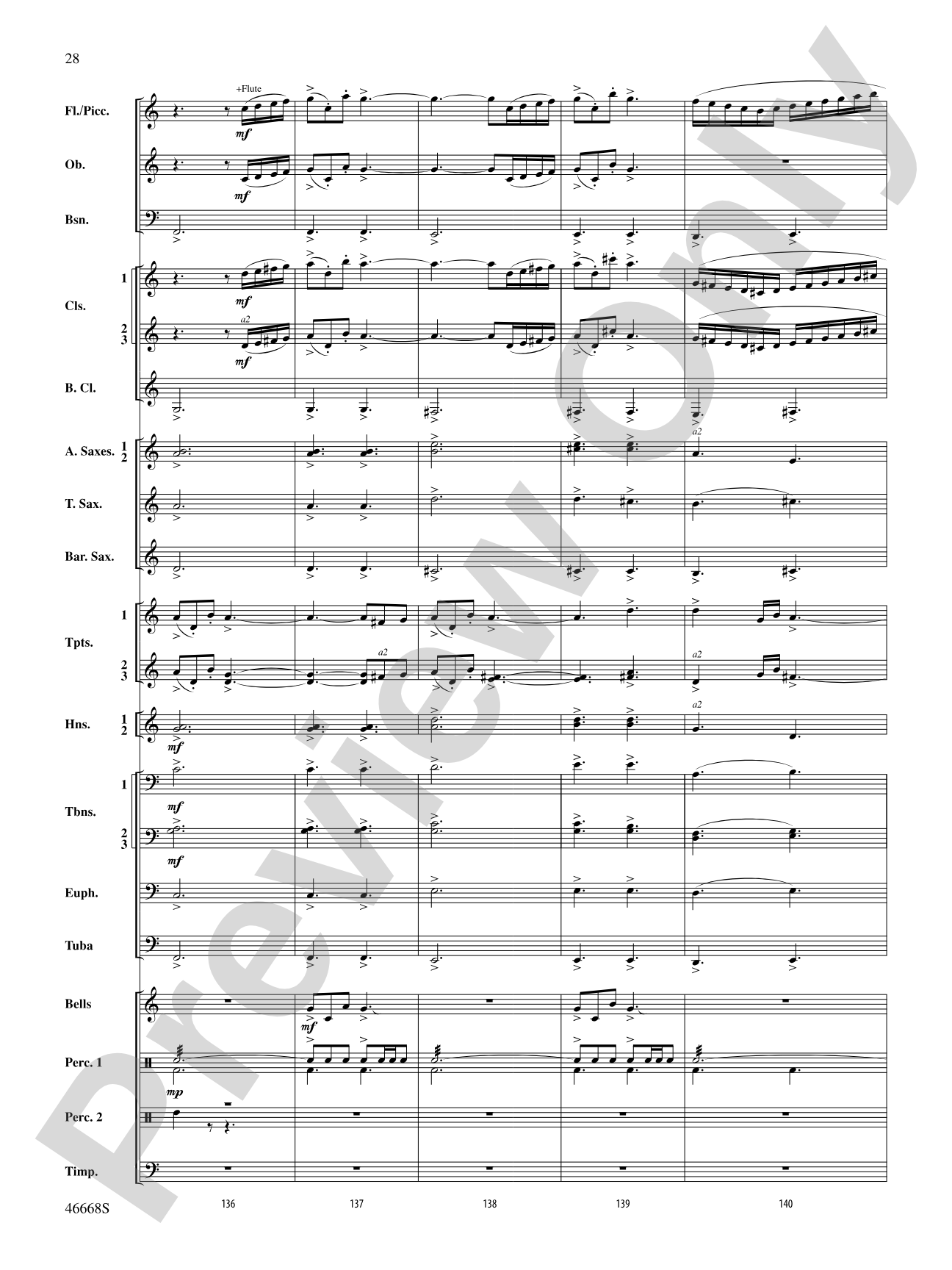 Skydance: Concert Band Conductor Score & Parts