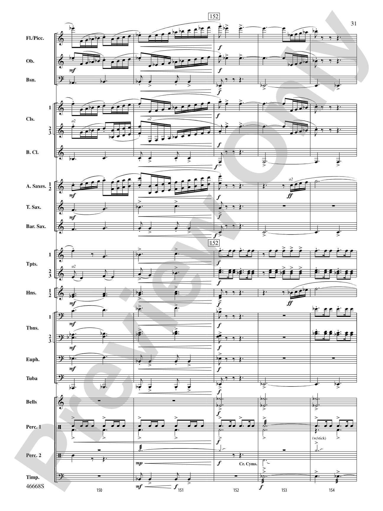 Skydance: Concert Band Conductor Score & Parts