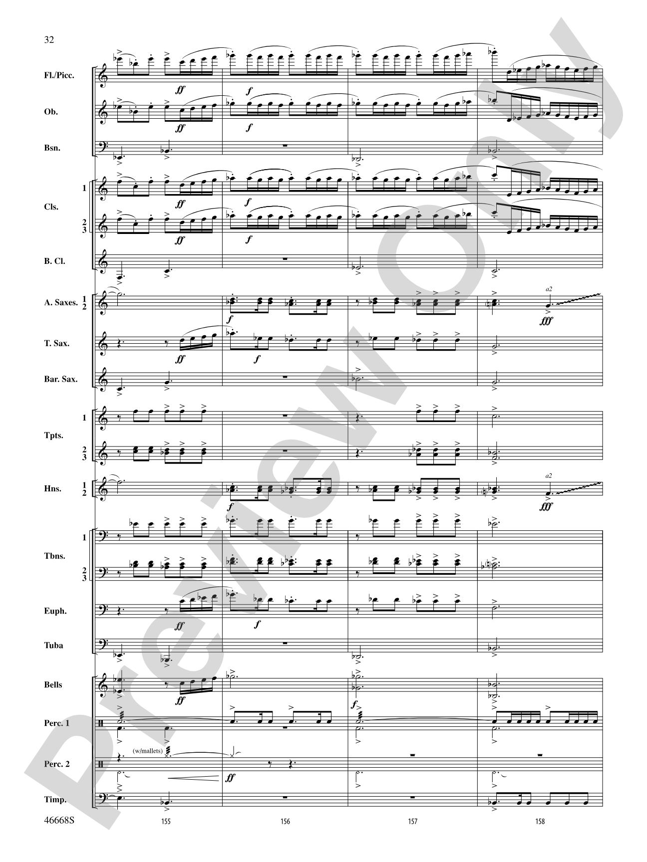 Skydance: Concert Band Conductor Score & Parts