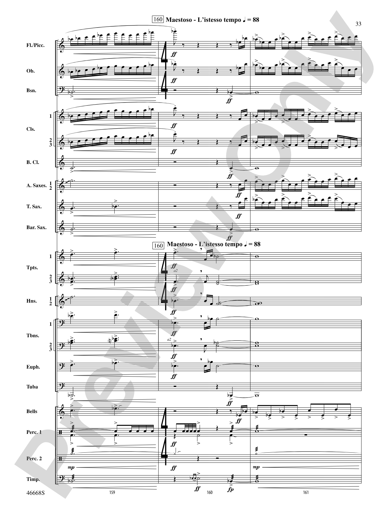 Skydance: Concert Band Conductor Score & Parts