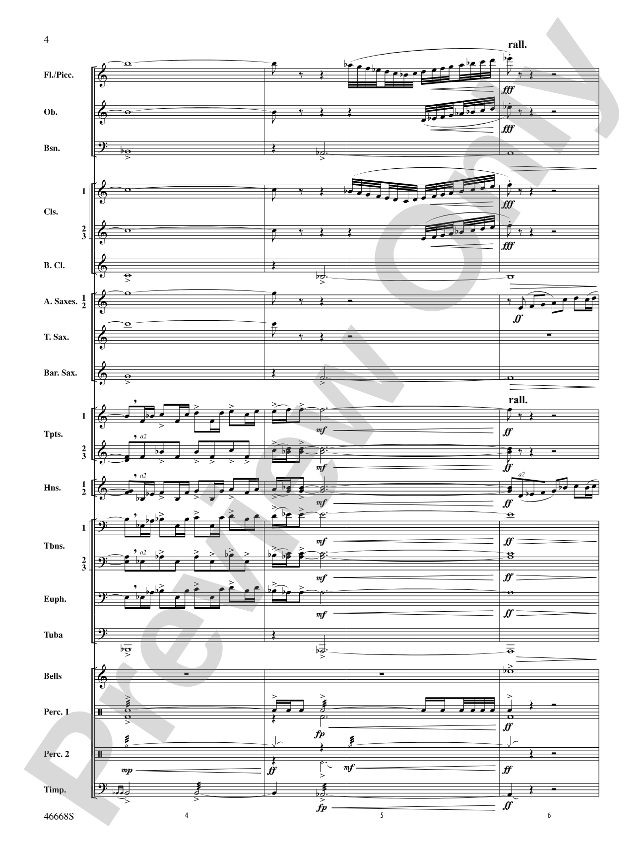 Skydance: Concert Band Conductor Score & Parts