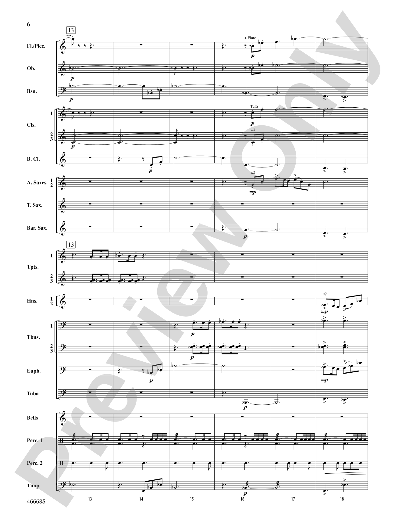 Skydance: Concert Band Conductor Score & Parts