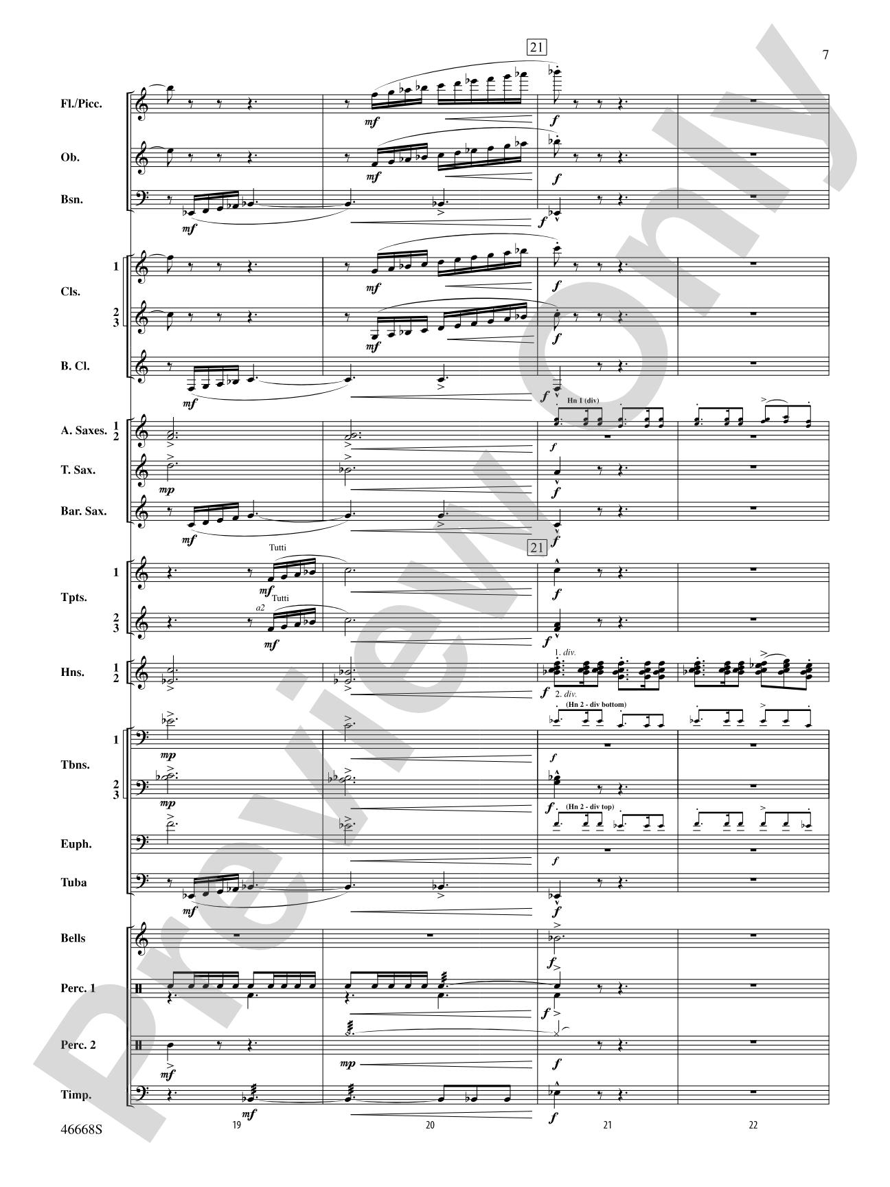 Skydance: Concert Band Conductor Score & Parts