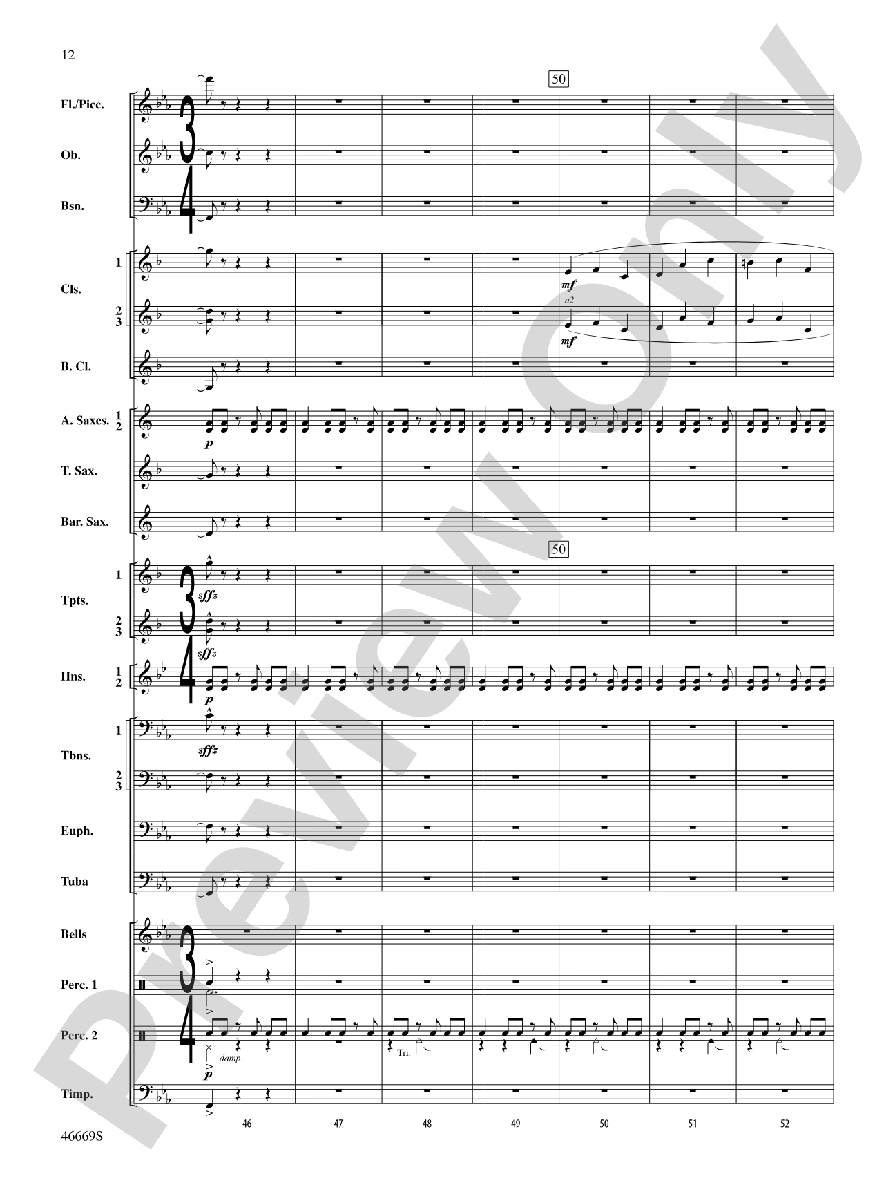 Oracles of the Sirocco: Concert Band Conductor Score & Parts