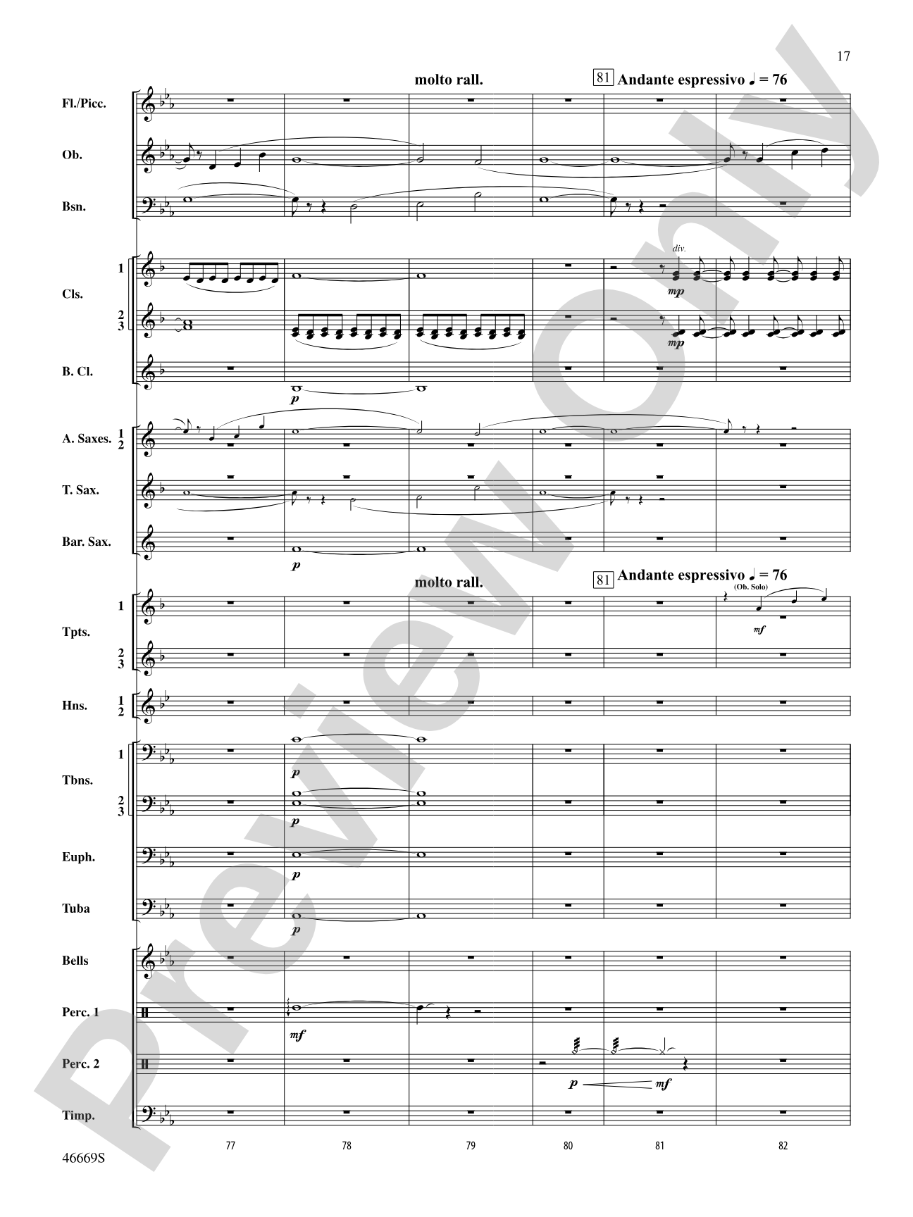 Oracles of the Sirocco: Concert Band Conductor Score & Parts