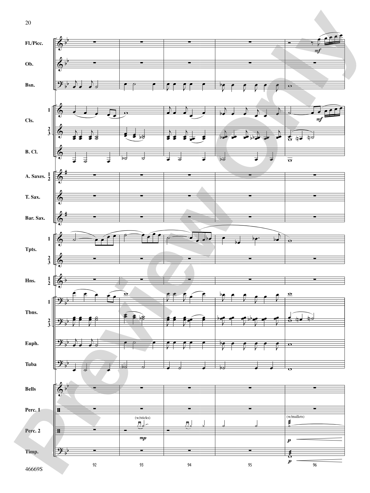 Oracles of the Sirocco: Concert Band Conductor Score & Parts