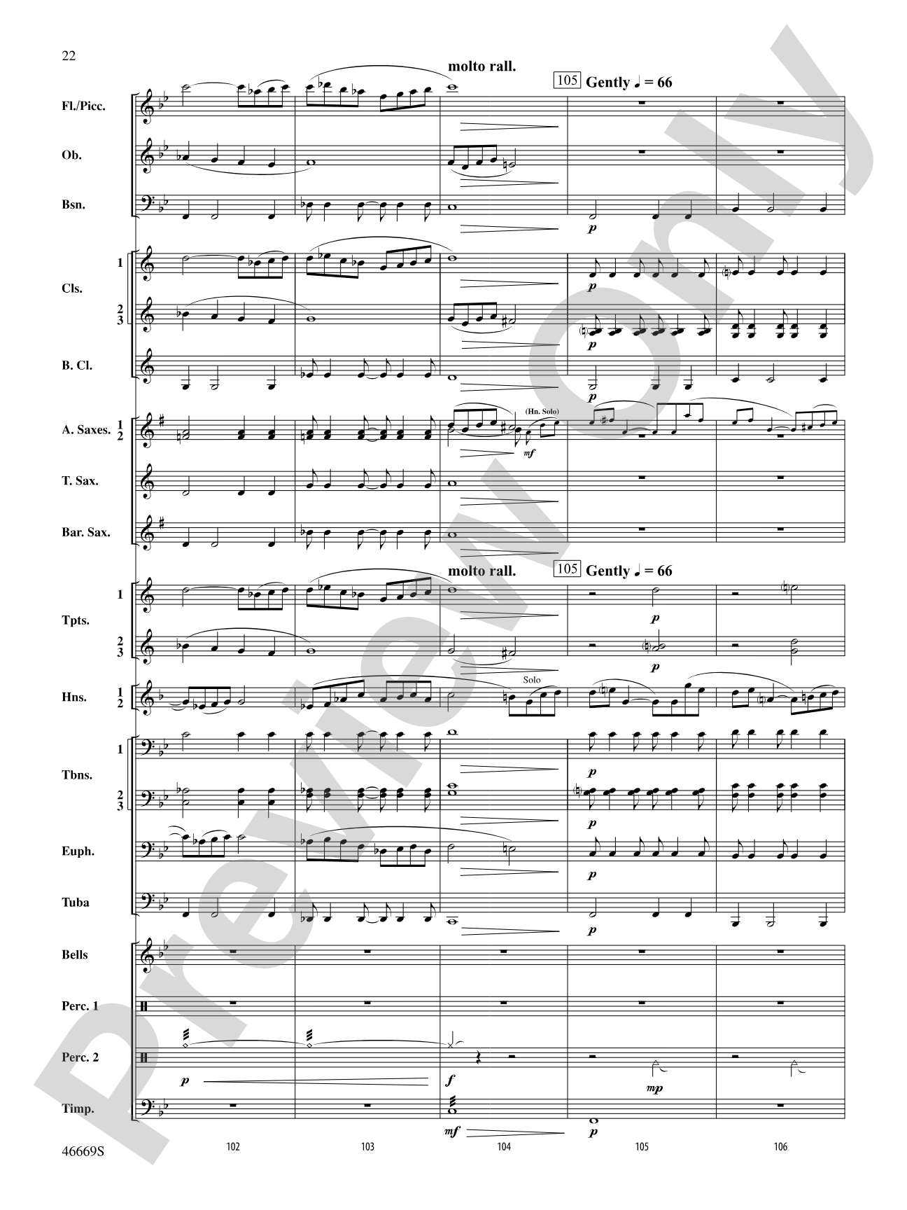 Oracles of the Sirocco: Concert Band Conductor Score & Parts