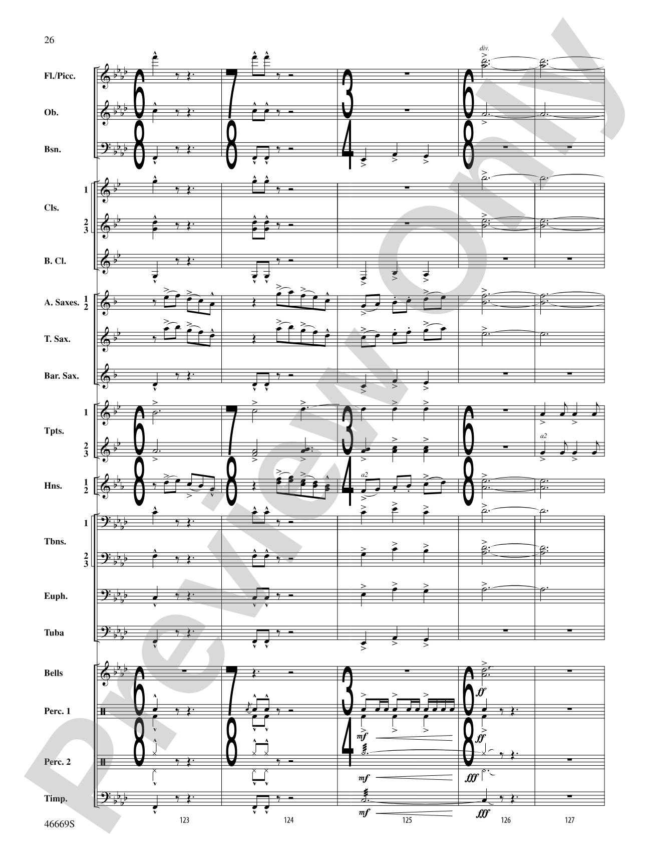 Oracles of the Sirocco: Concert Band Conductor Score & Parts