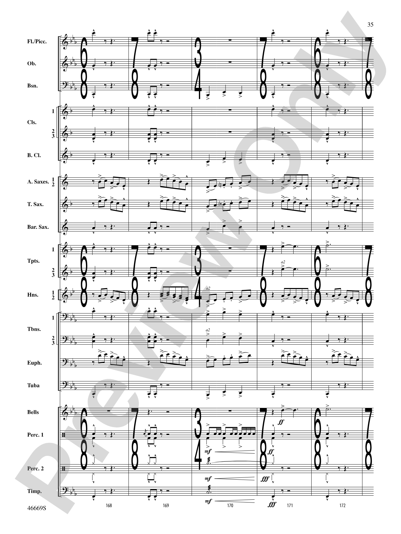 Oracles of the Sirocco: Concert Band Conductor Score & Parts