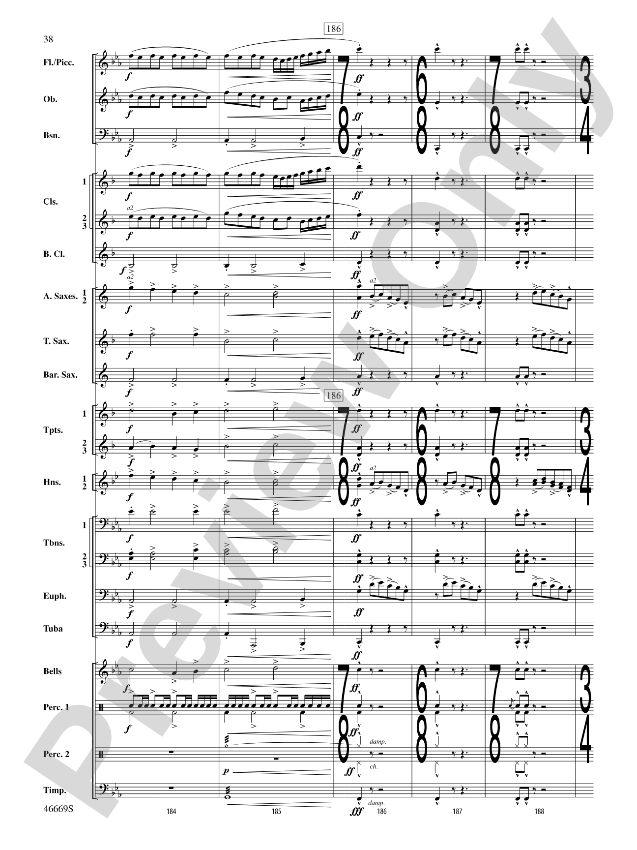 Oracles of the Sirocco: Concert Band Conductor Score & Parts