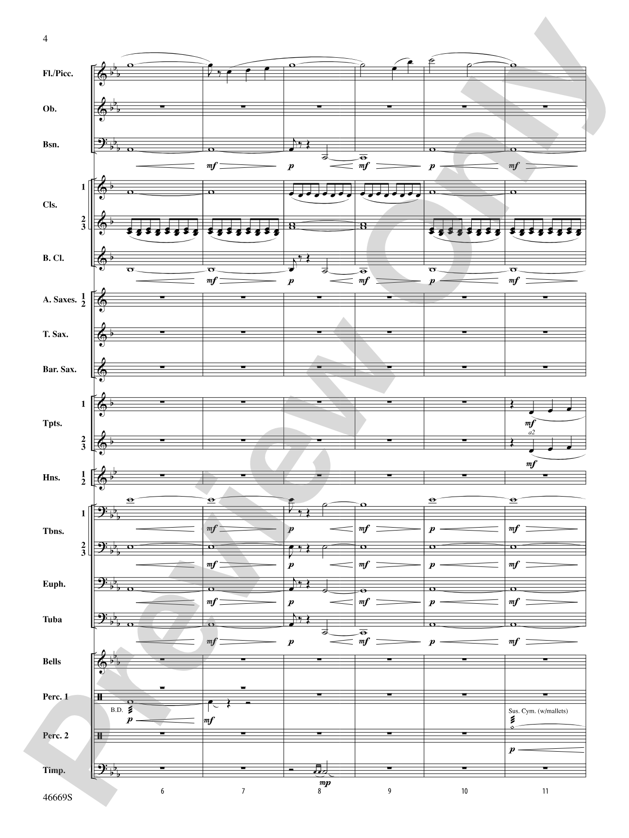Oracles of the Sirocco: Concert Band Conductor Score & Parts