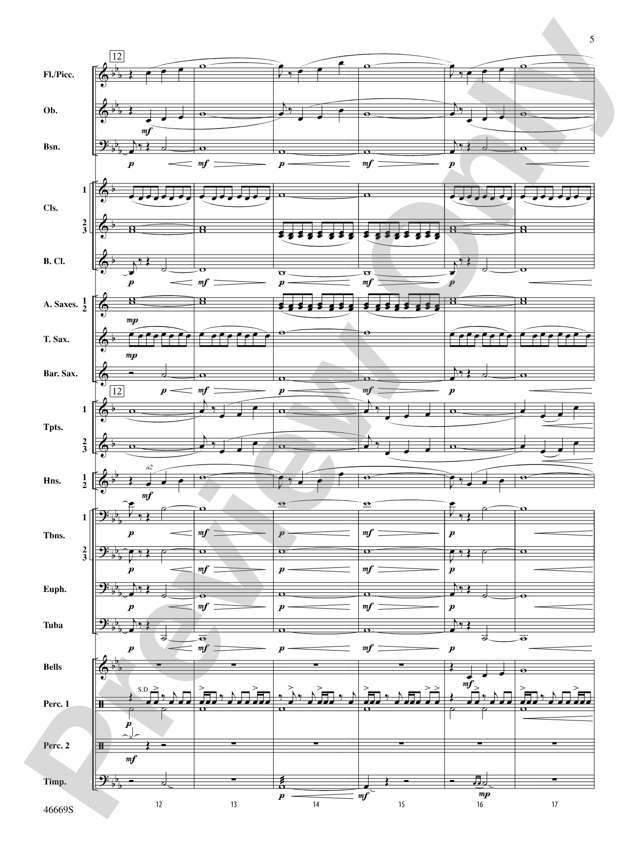 Oracles of the Sirocco: Concert Band Conductor Score & Parts