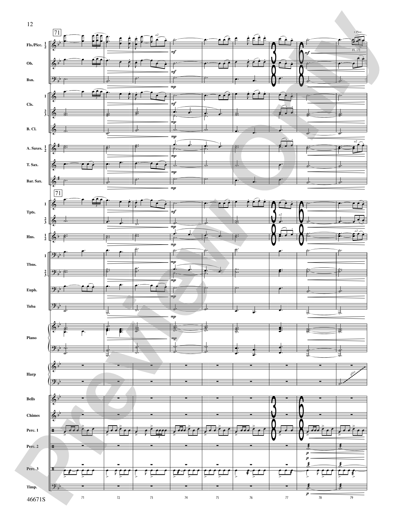Celtic Wedding: Concert Band Conductor Score & Parts
