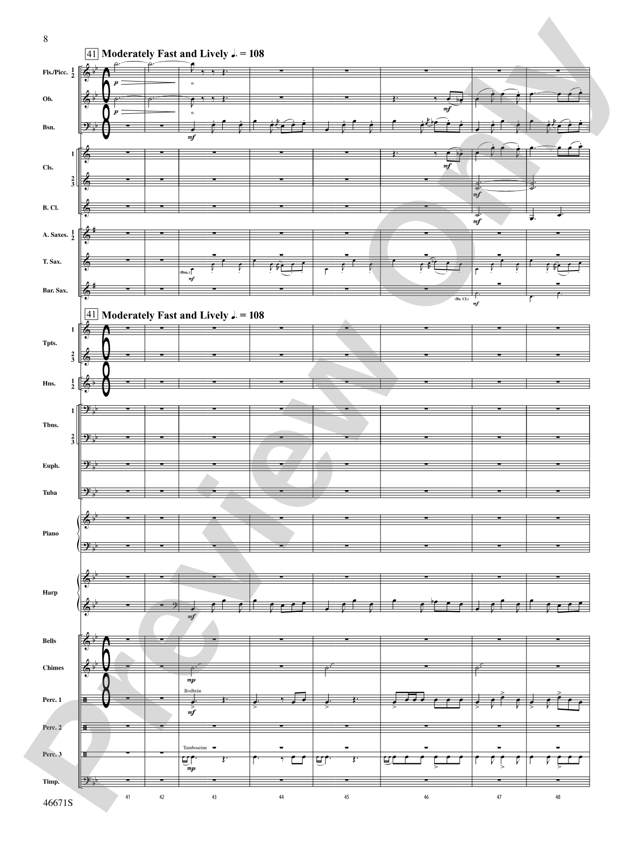 Celtic Wedding: Concert Band Conductor Score & Parts
