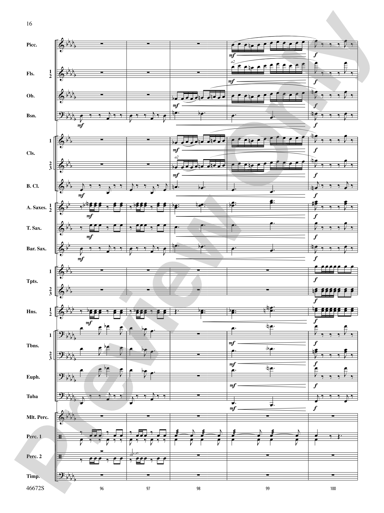 Variants on an English Sea Song: Concert Band Conductor Score & Parts