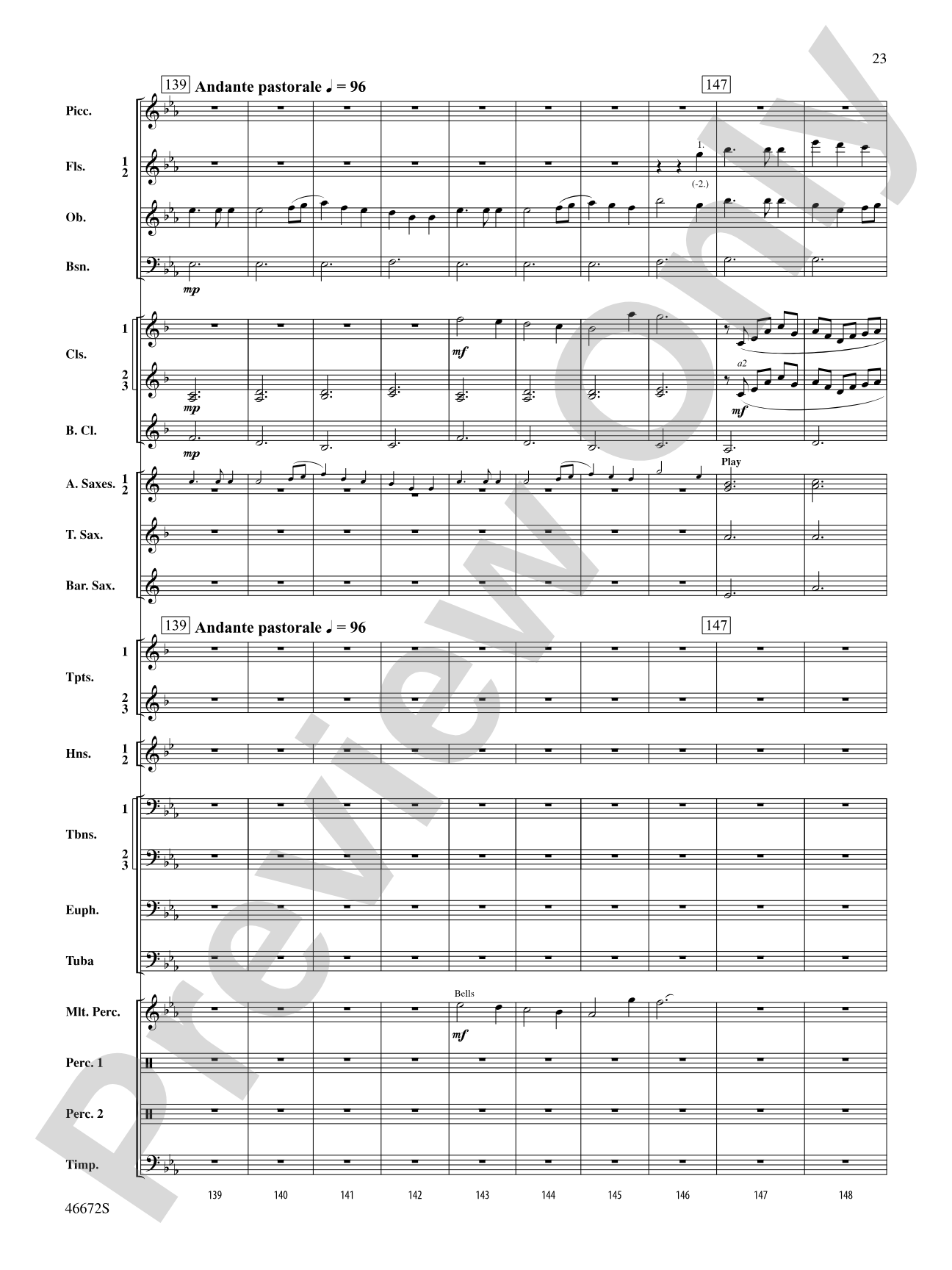 Variants on an English Sea Song: Concert Band Conductor Score & Parts