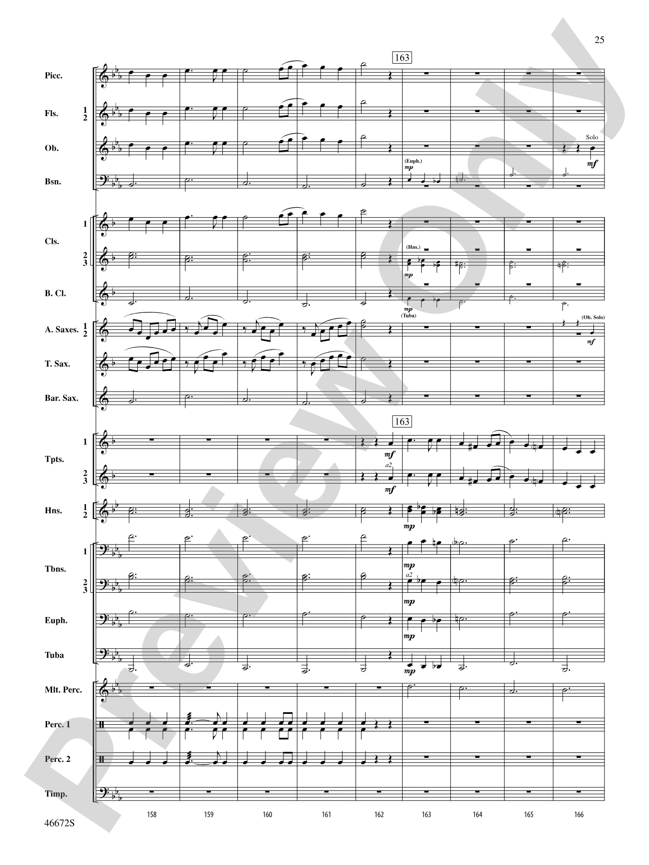 Variants on an English Sea Song: Concert Band Conductor Score & Parts