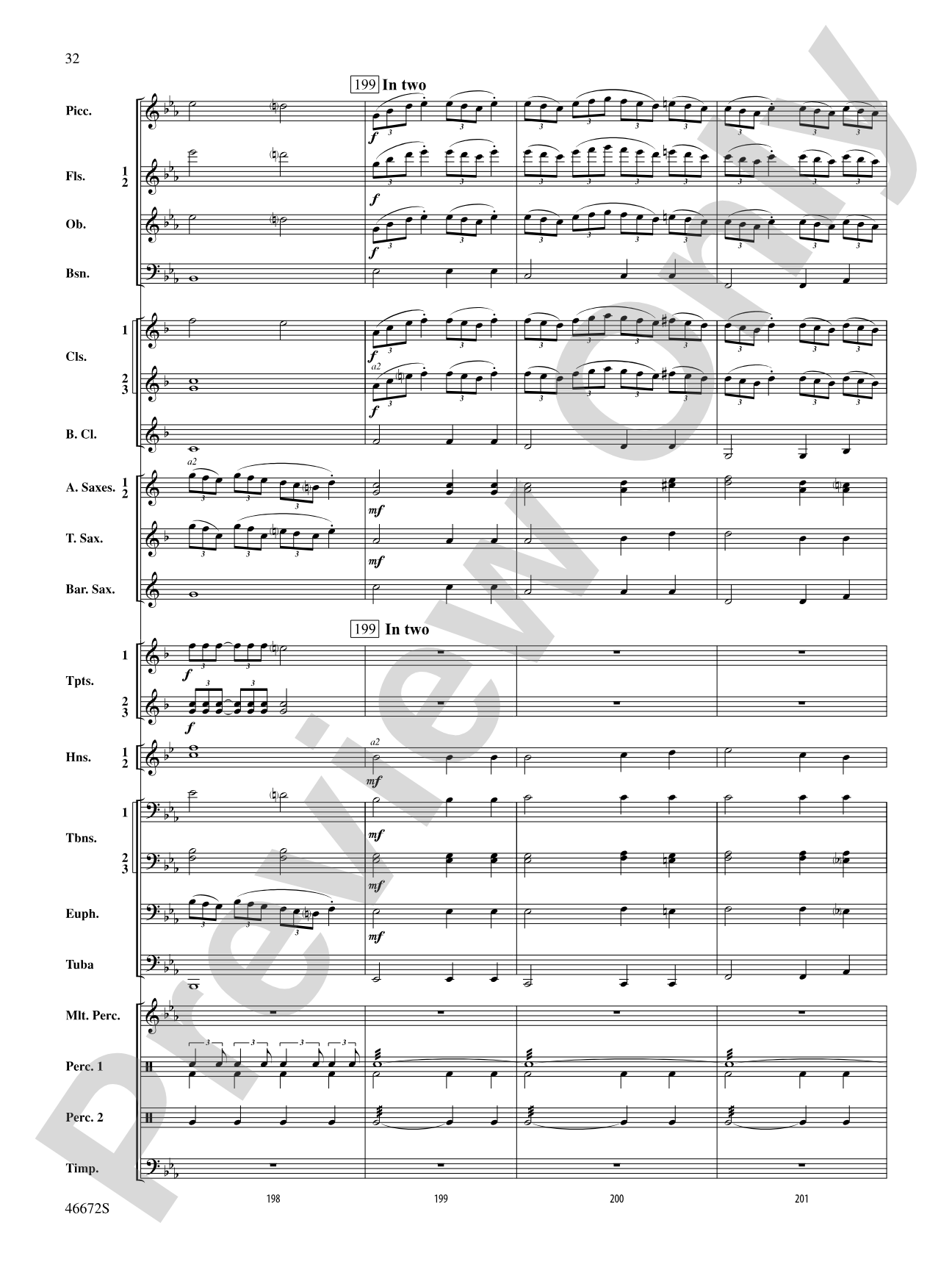 Variants on an English Sea Song: Concert Band Conductor Score & Parts