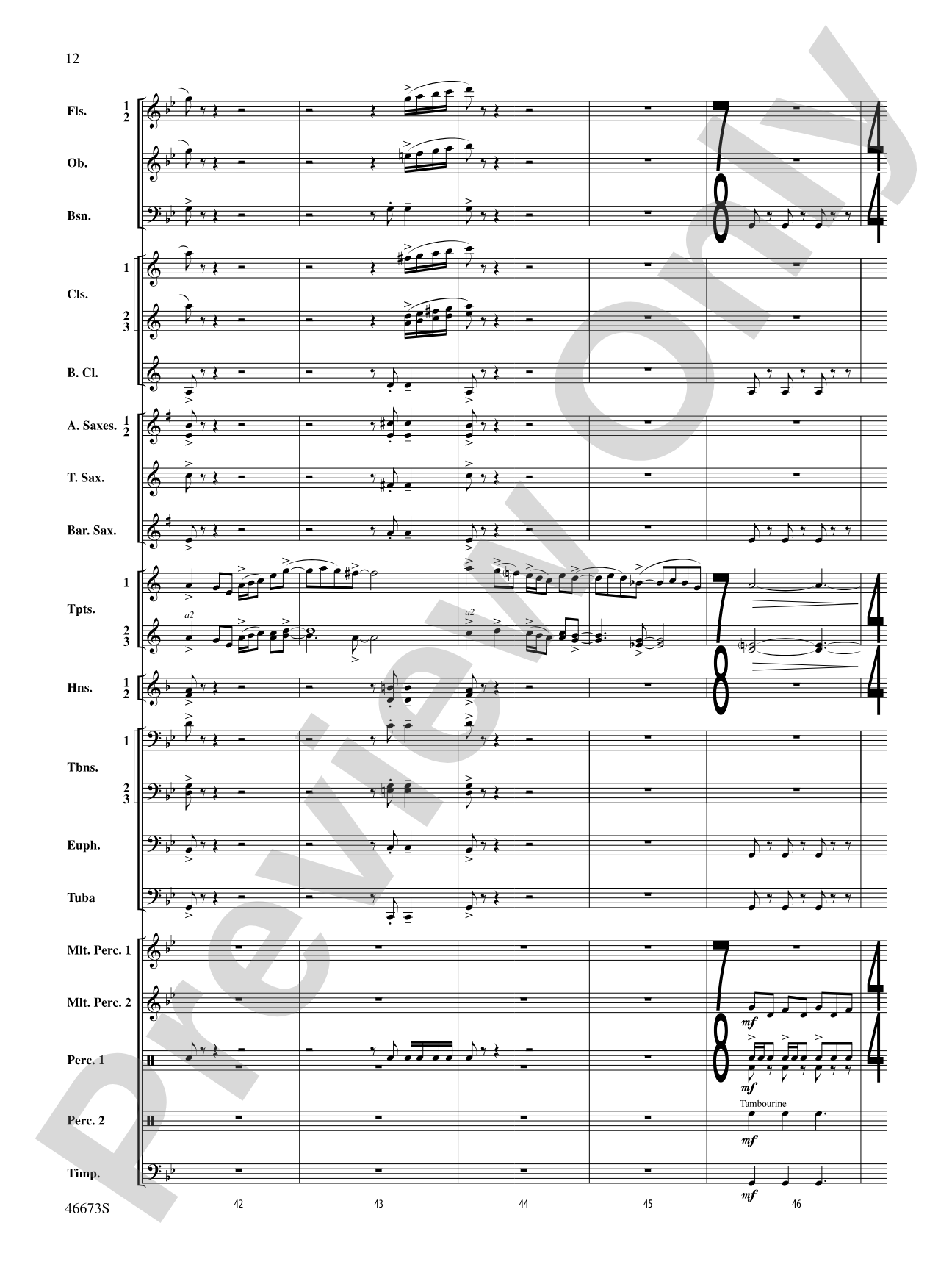 Chorale Variants: Concert Band Conductor Score & Parts