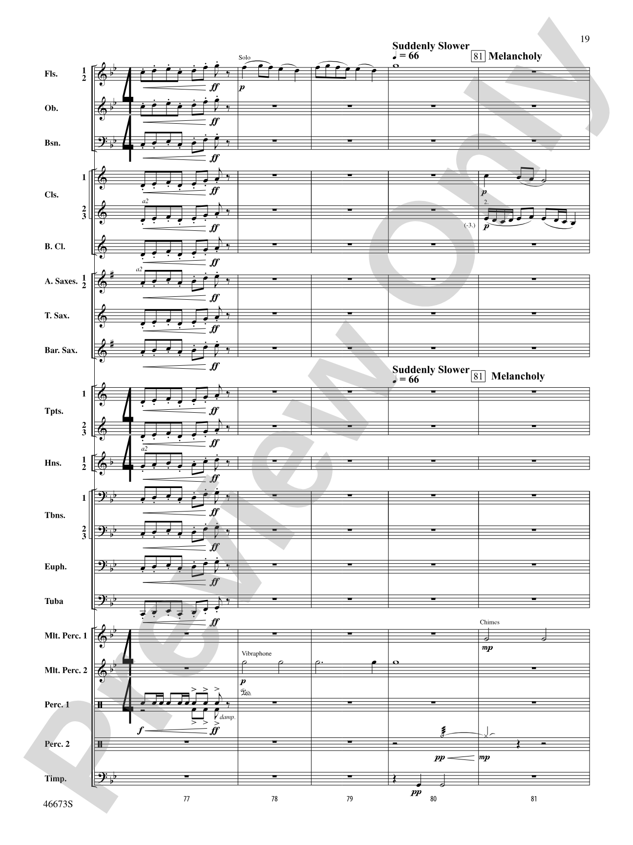 Chorale Variants: Concert Band Conductor Score & Parts