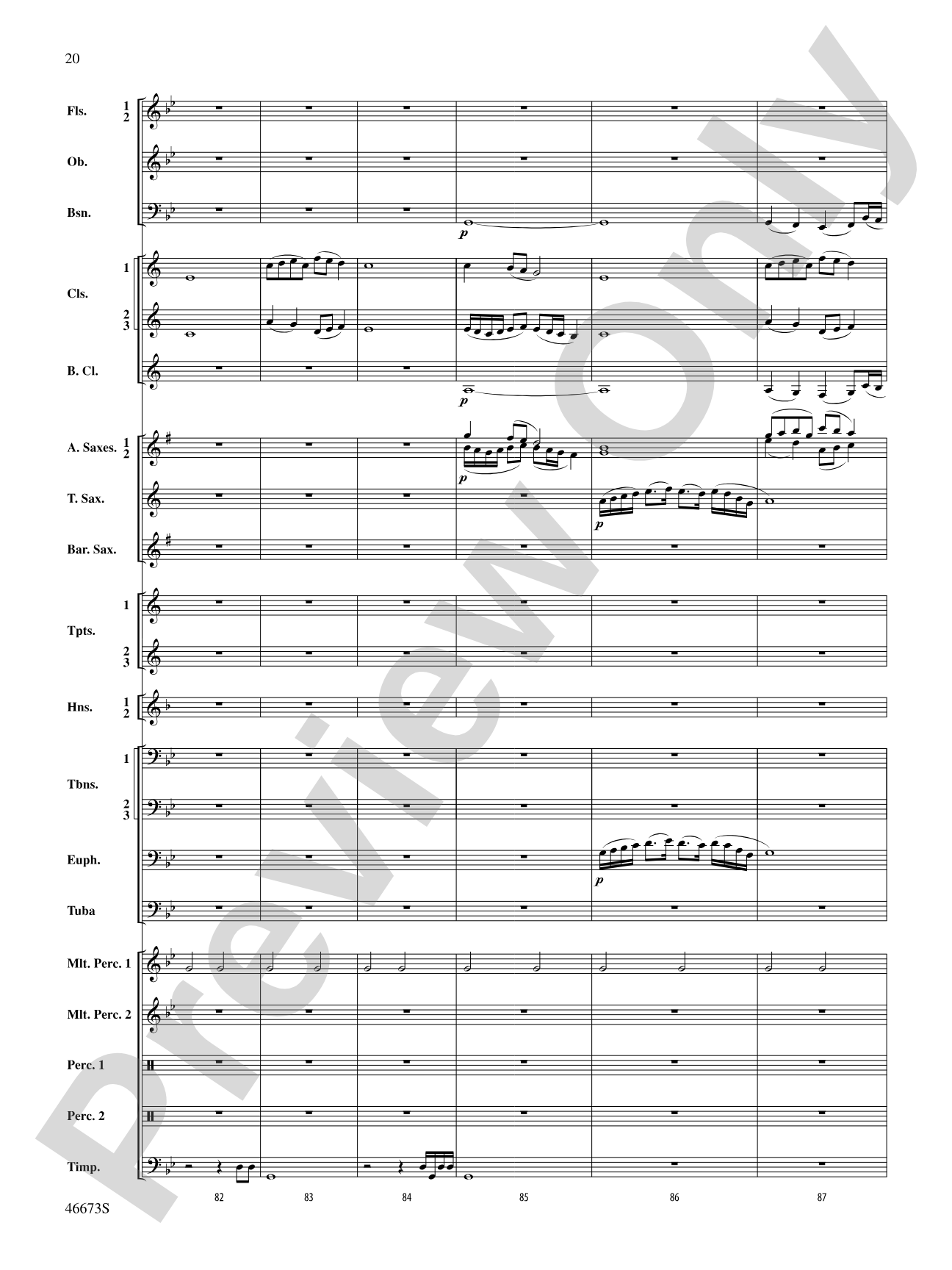 Chorale Variants: Concert Band Conductor Score & Parts