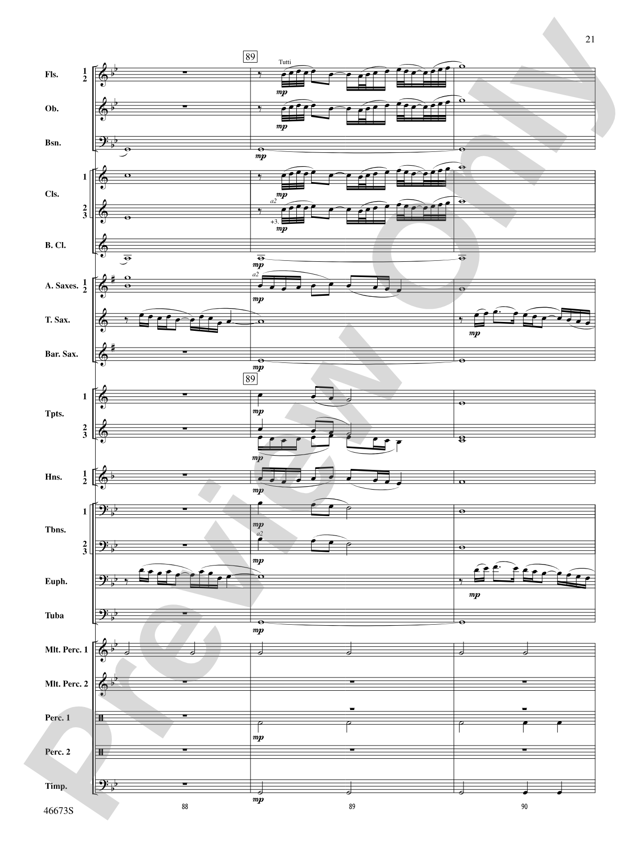 Chorale Variants: Concert Band Conductor Score & Parts