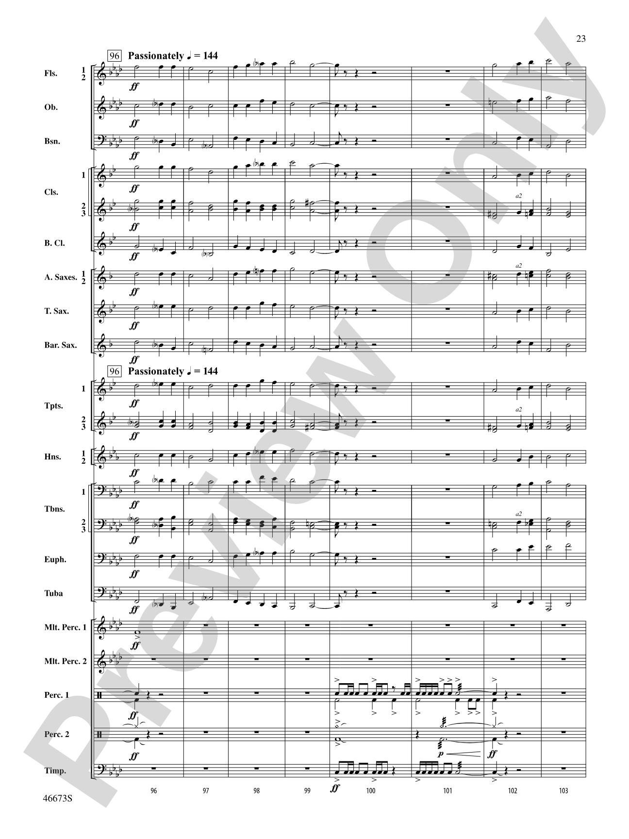Chorale Variants: Concert Band Conductor Score & Parts