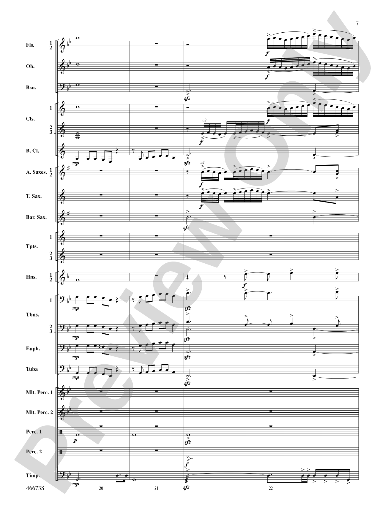 Chorale Variants: Concert Band Conductor Score & Parts