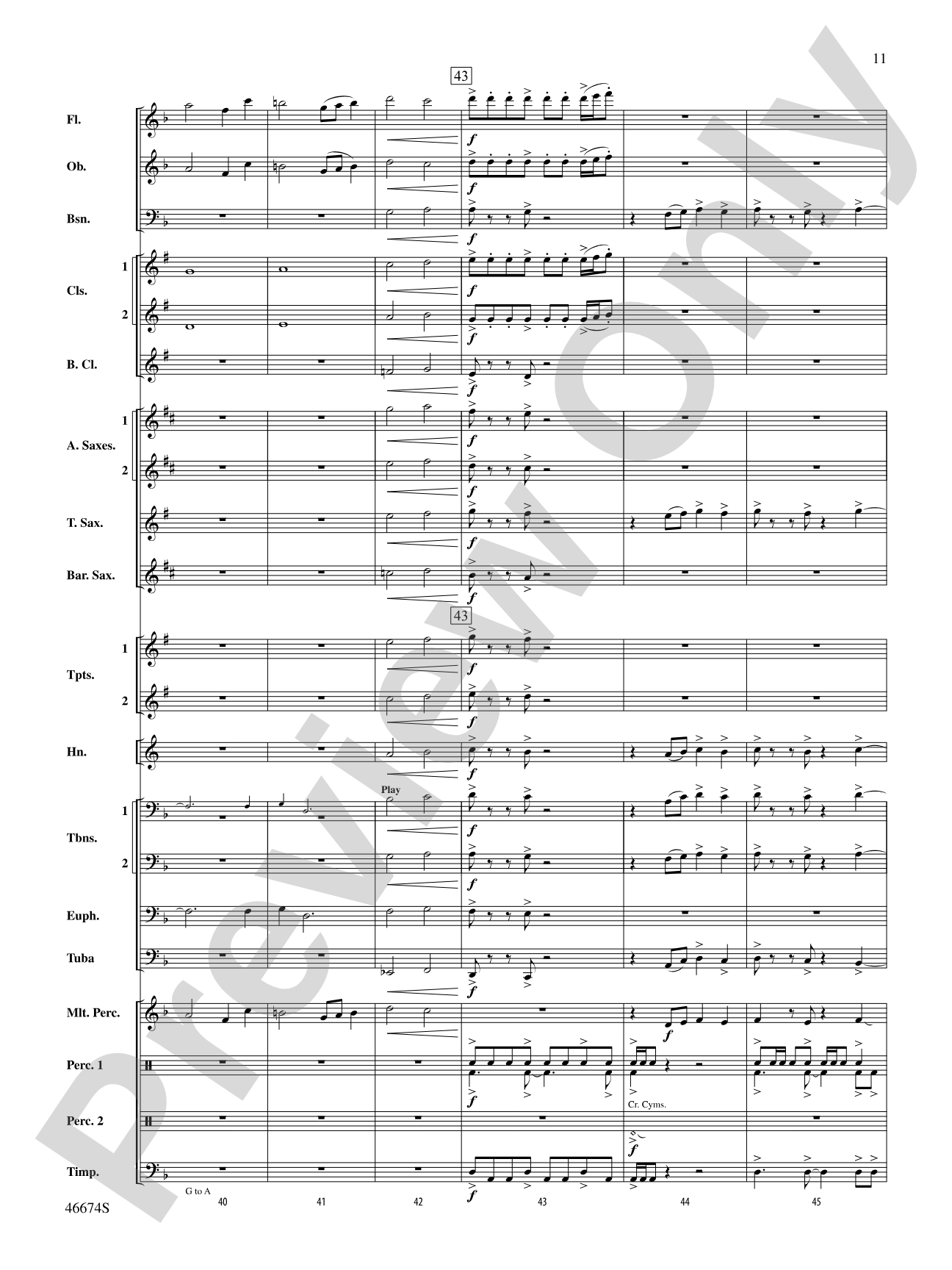 Event Horizon: Concert Band Conductor Score & Parts