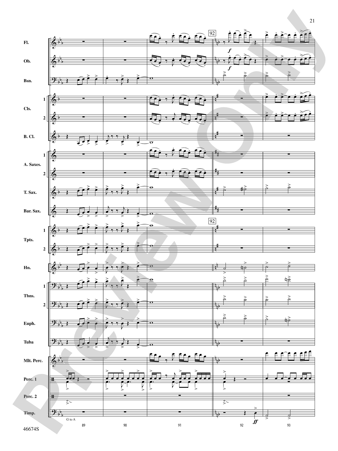 Event Horizon: Concert Band Conductor Score & Parts