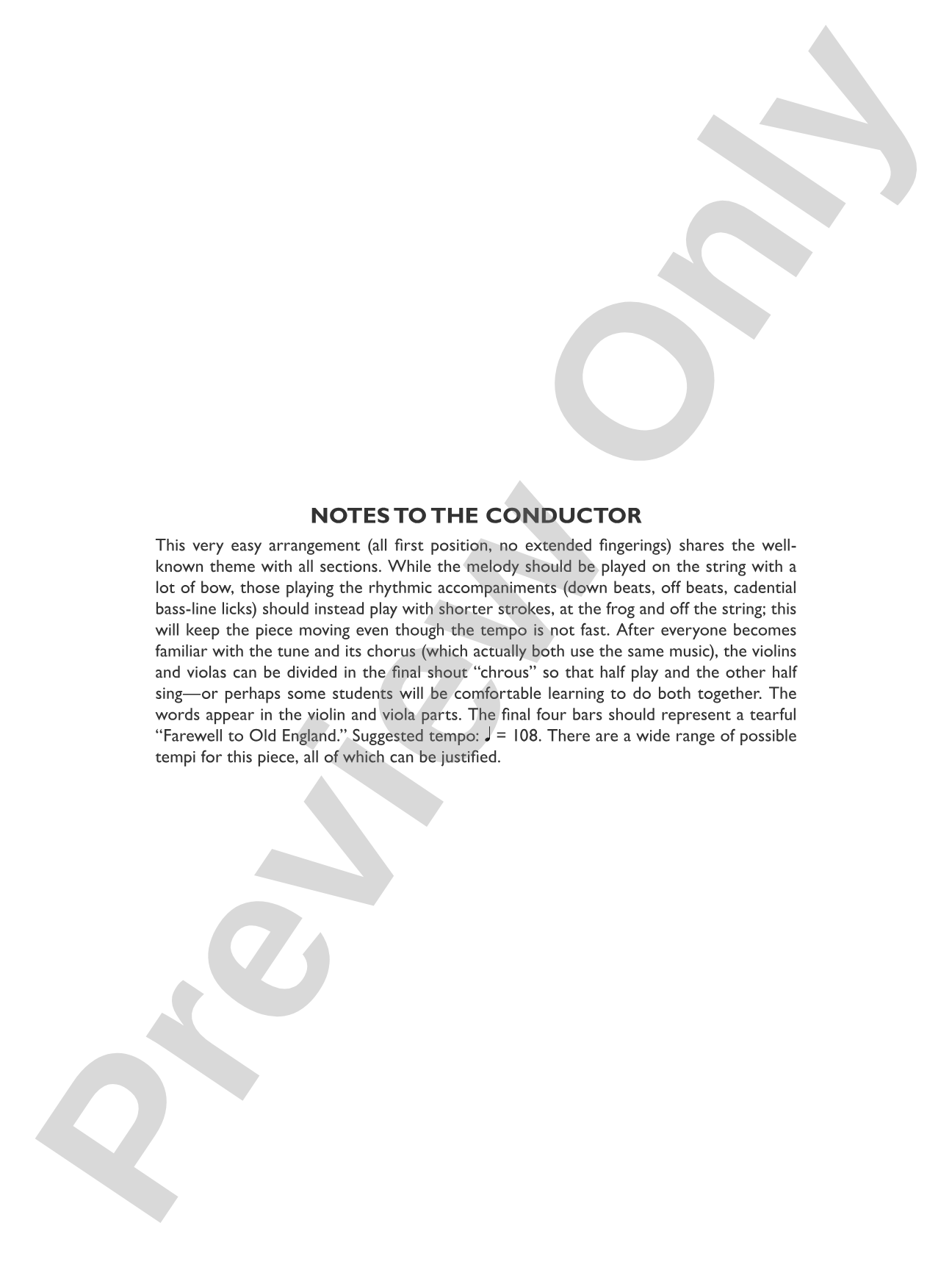 Botany Bay: String Orchestra Conductor Score & Parts