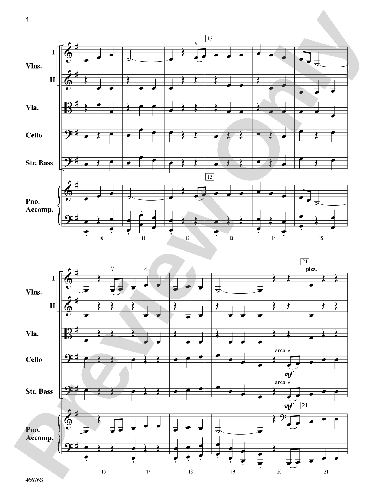 Botany Bay: String Orchestra Conductor Score & Parts
