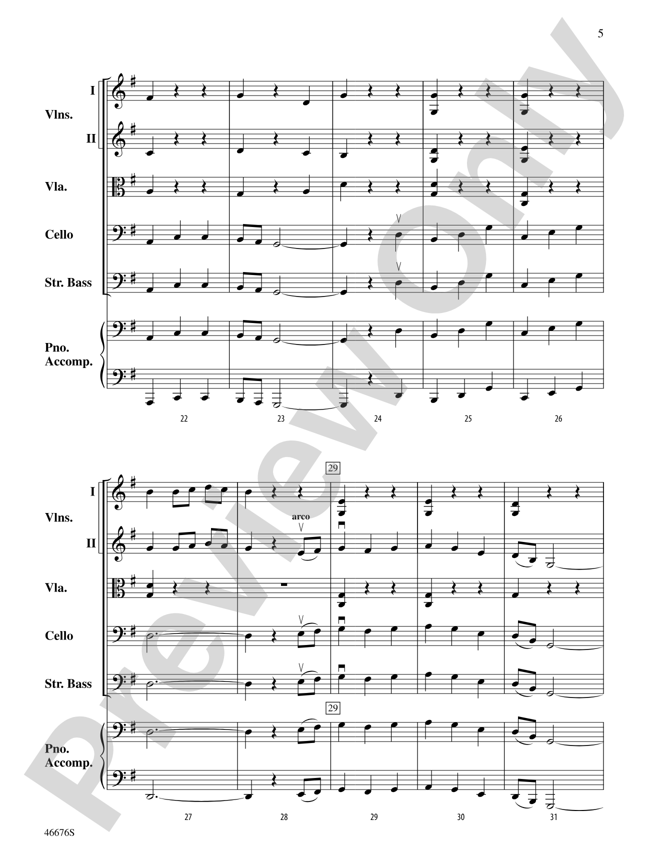 Botany Bay: String Orchestra Conductor Score & Parts
