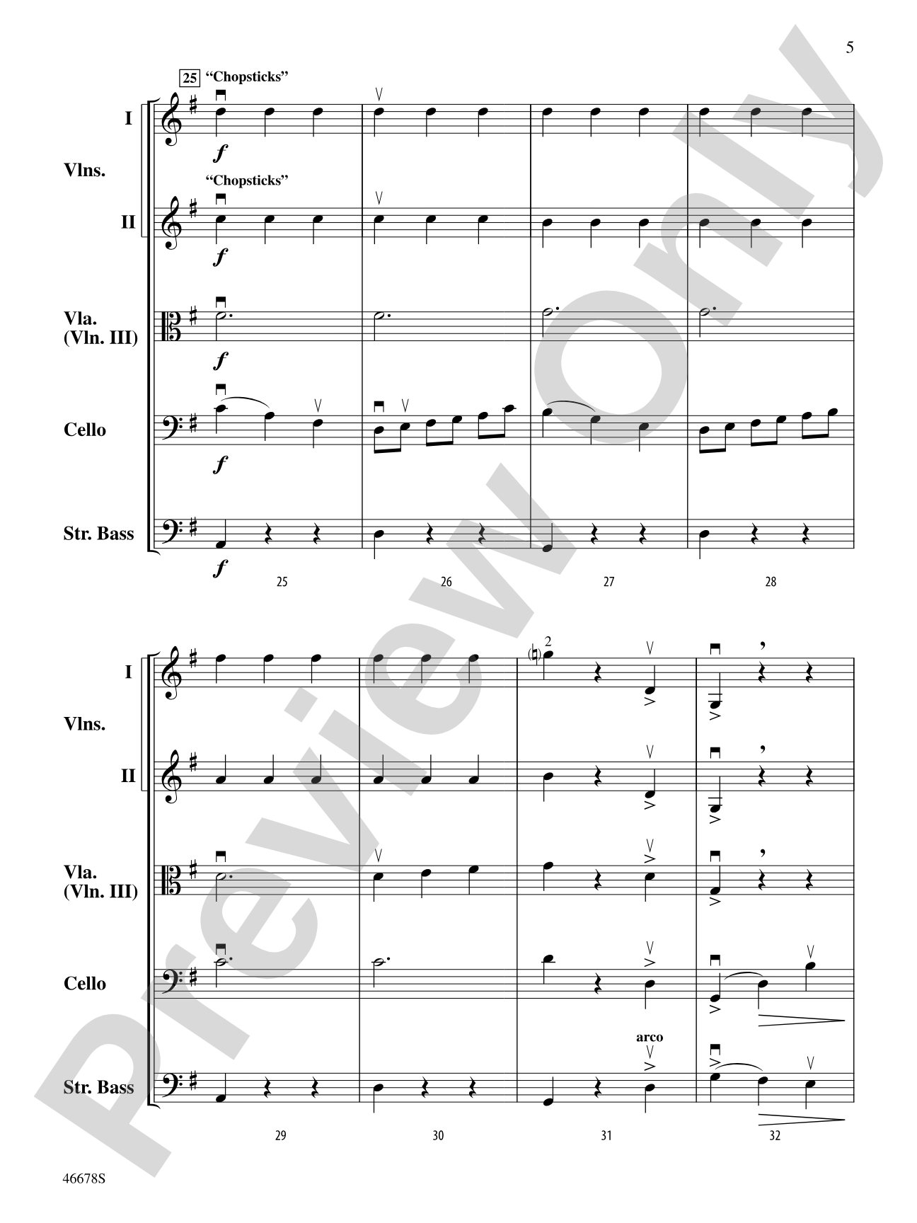 Waltzing Strings: String Orchestra Conductor Score & Parts