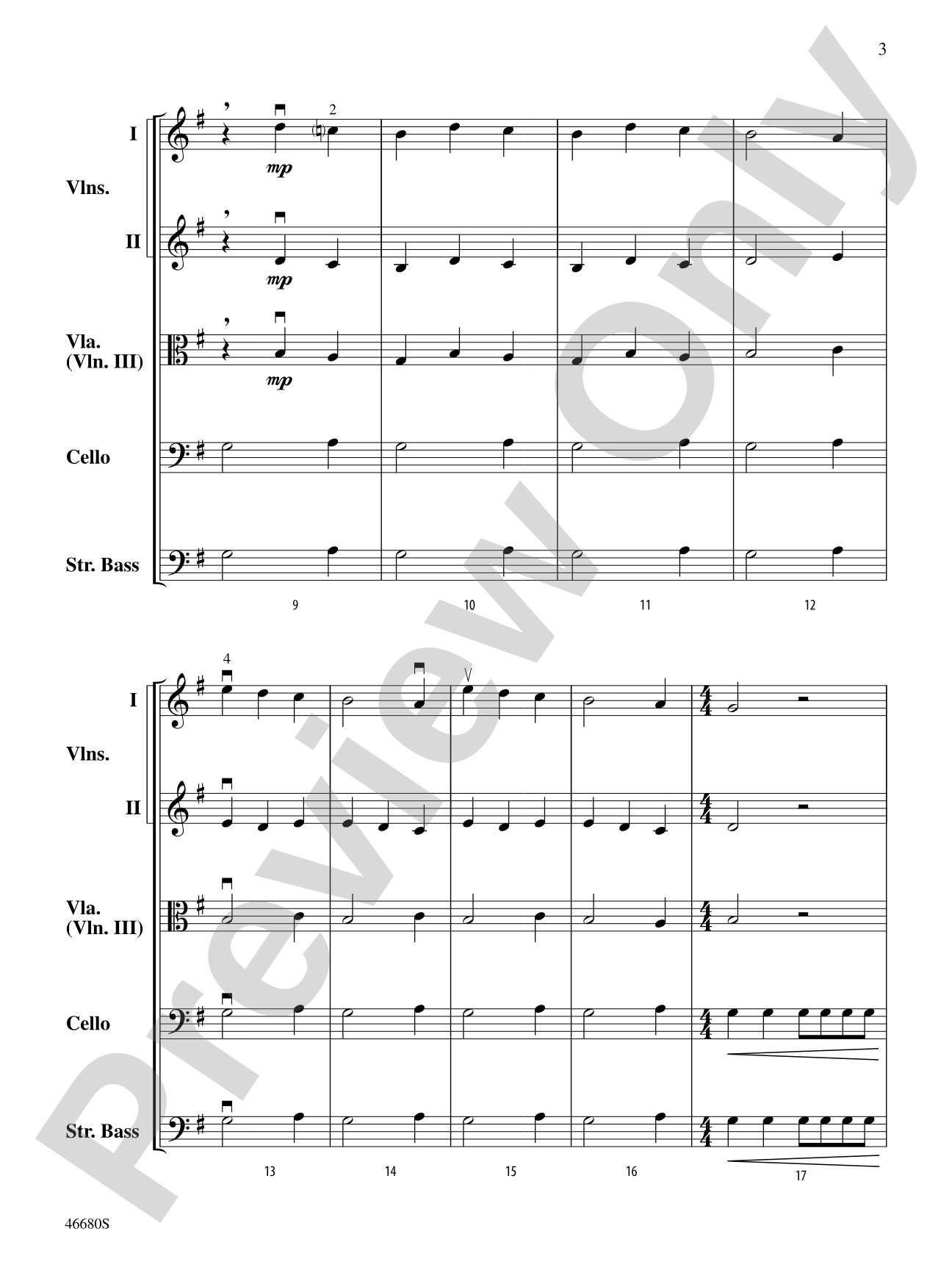 A (Very) Short History of Music: String Orchestra Conductor Score & Parts