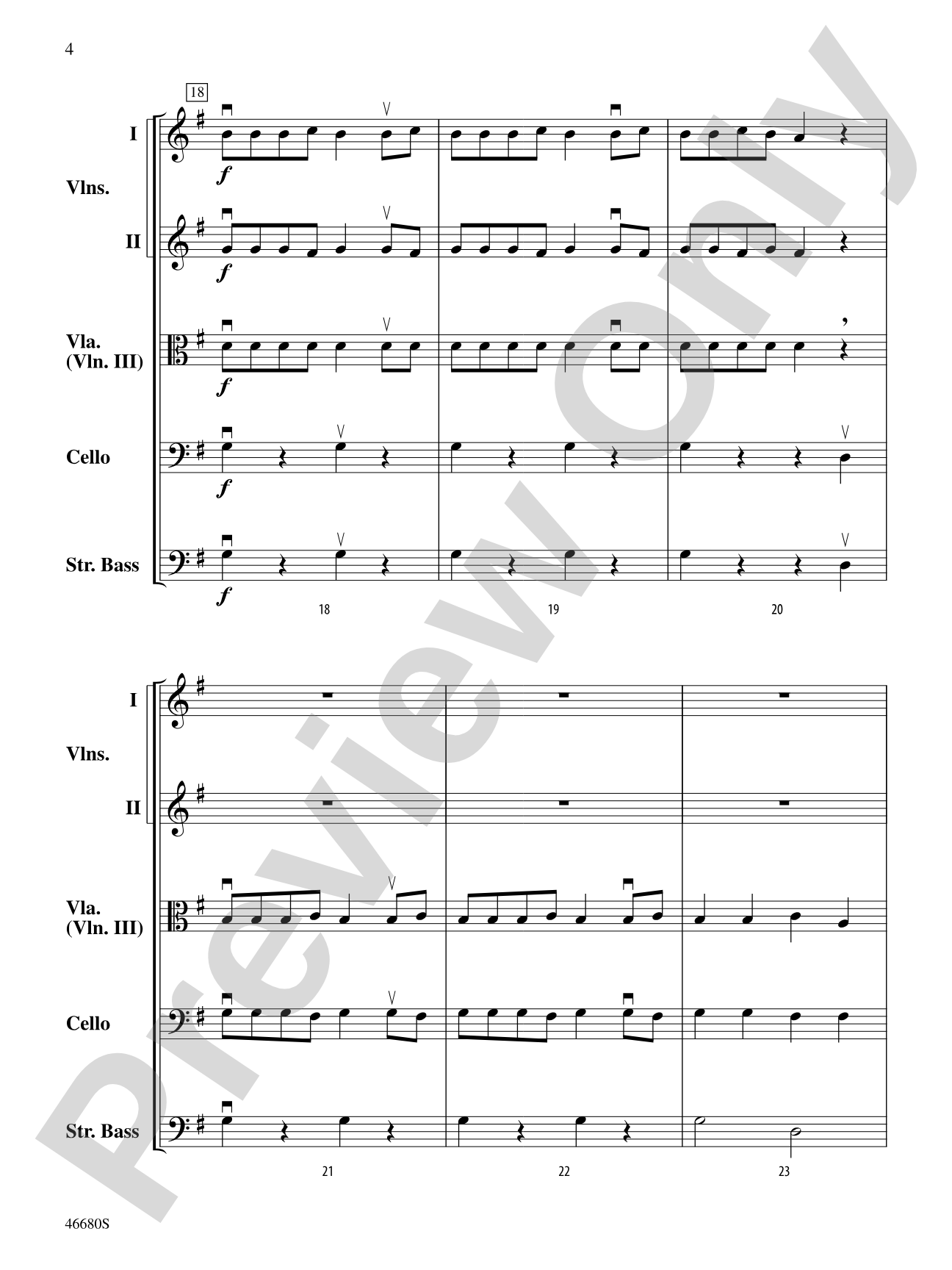 A (Very) Short History of Music: String Orchestra Conductor Score & Parts