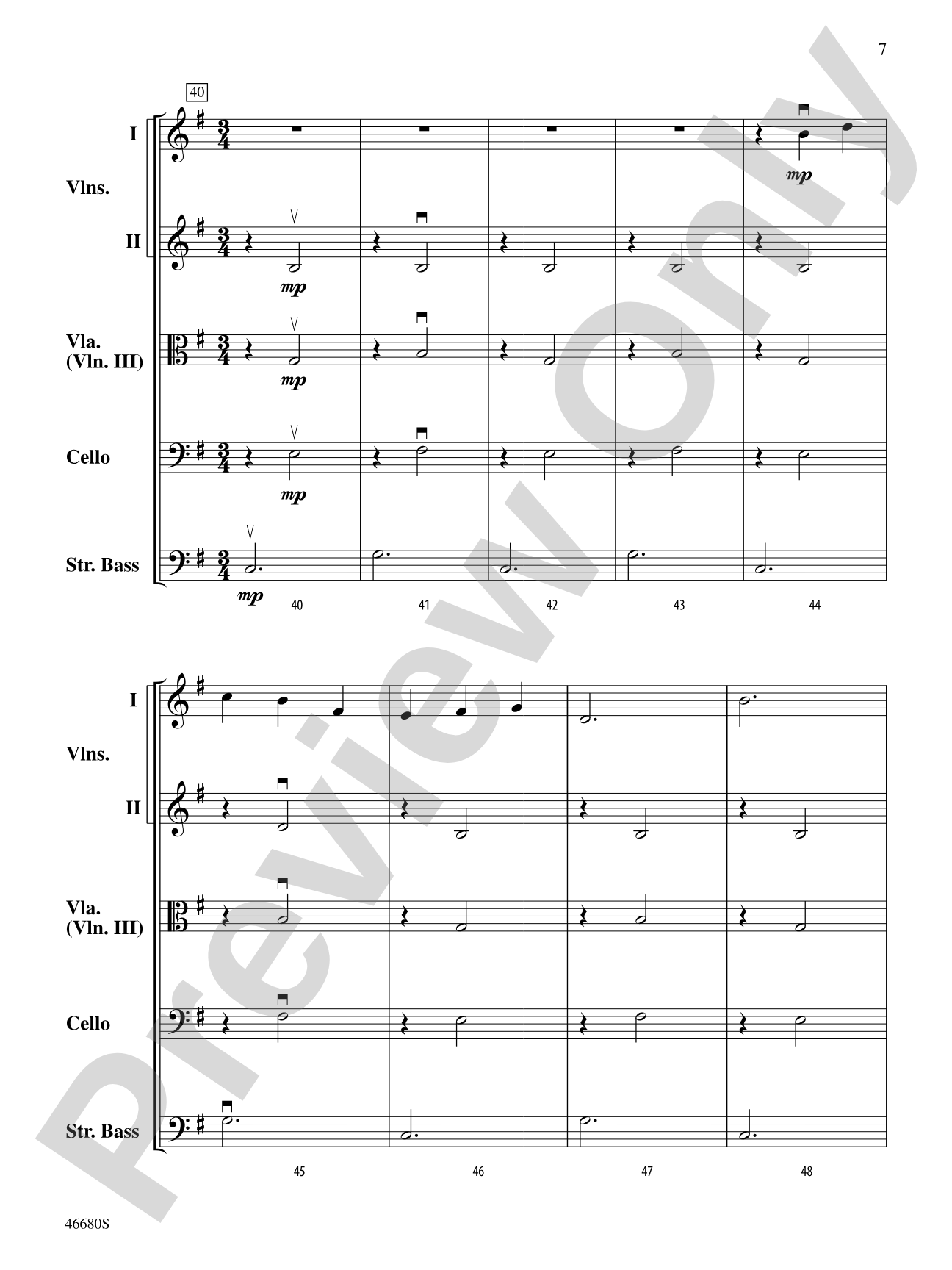 A (Very) Short History of Music: String Orchestra Conductor Score & Parts