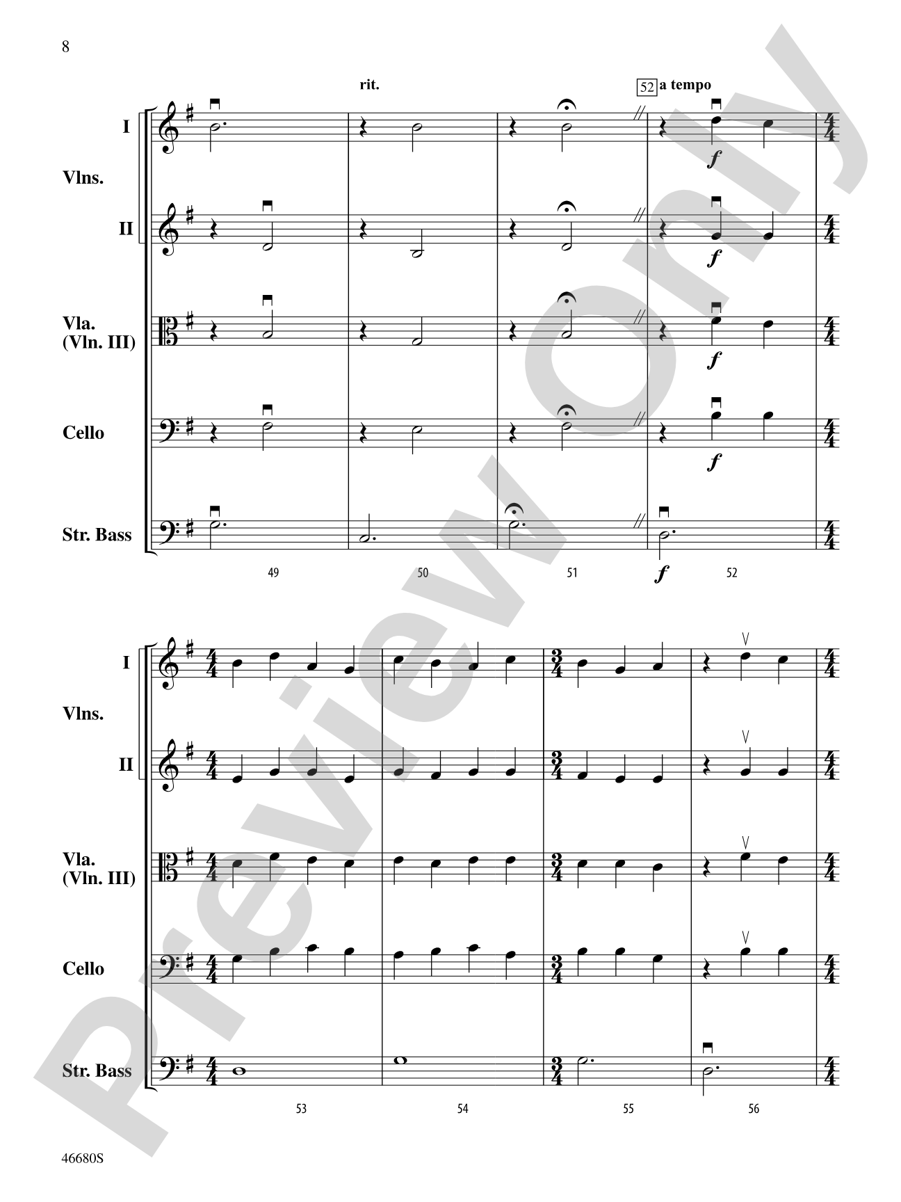 A (Very) Short History of Music: String Orchestra Conductor Score & Parts