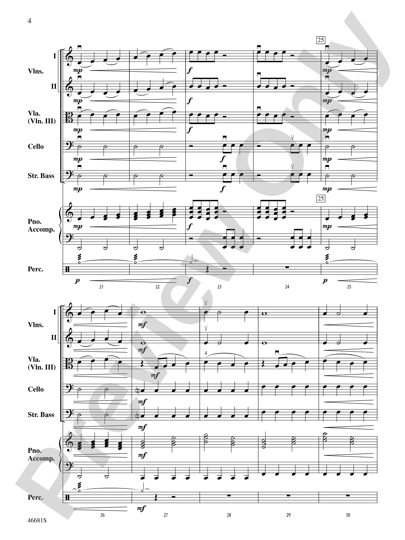 Barnburner: String Orchestra Conductor Score & Parts