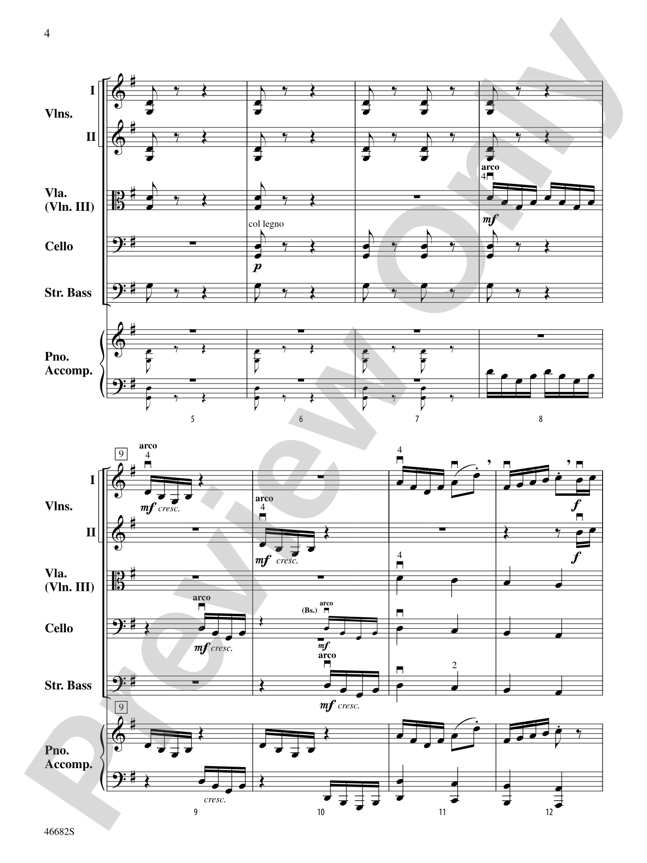 Soldier's Joy: String Orchestra Conductor Score & Parts