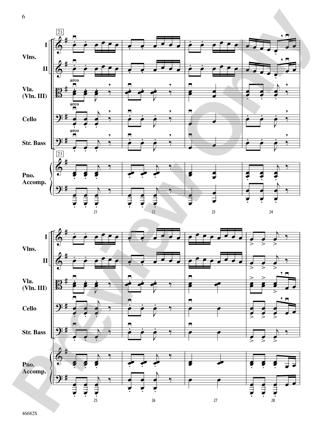 Soldier's Joy: String Orchestra Conductor Score & Parts