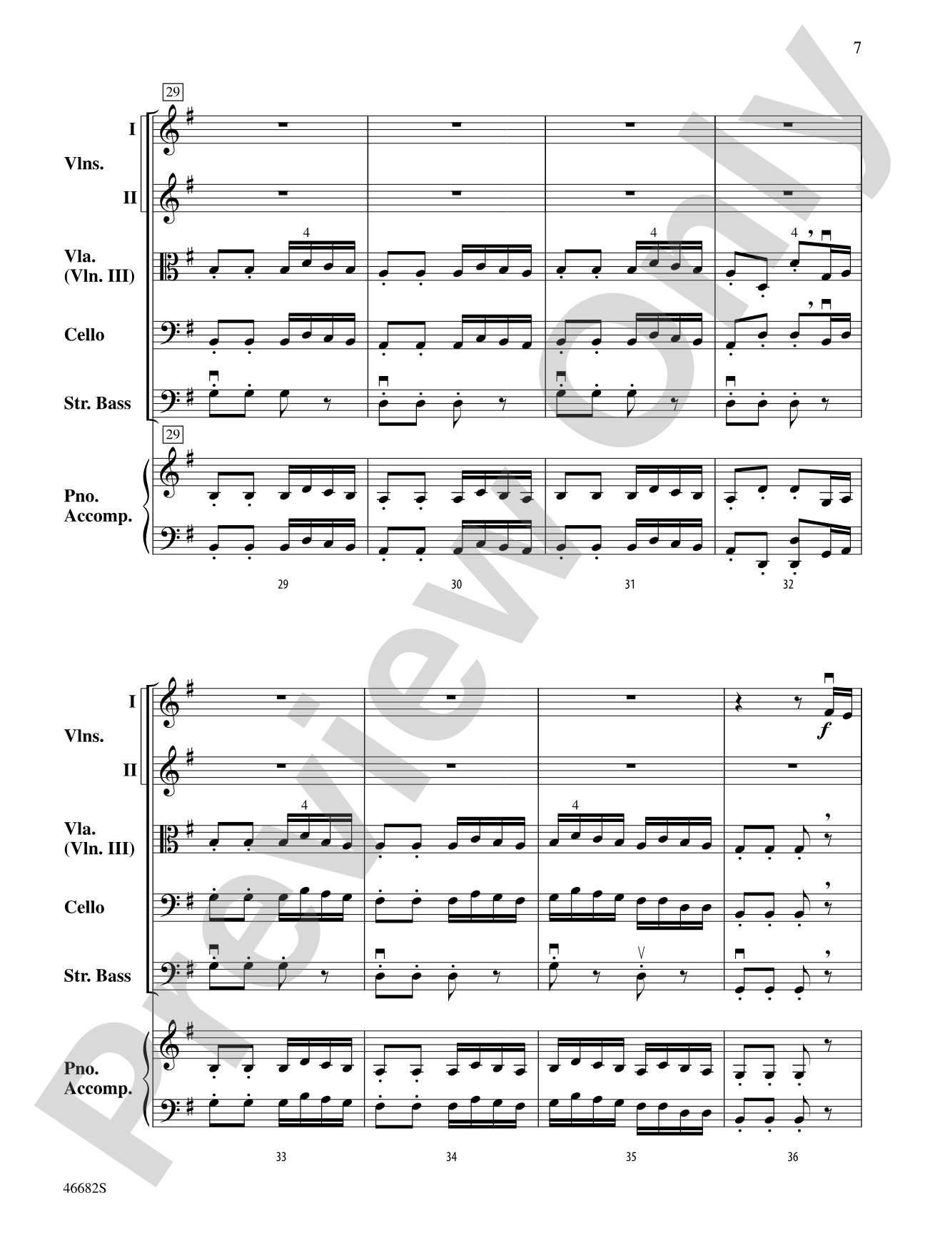 Soldier's Joy: String Orchestra Conductor Score & Parts