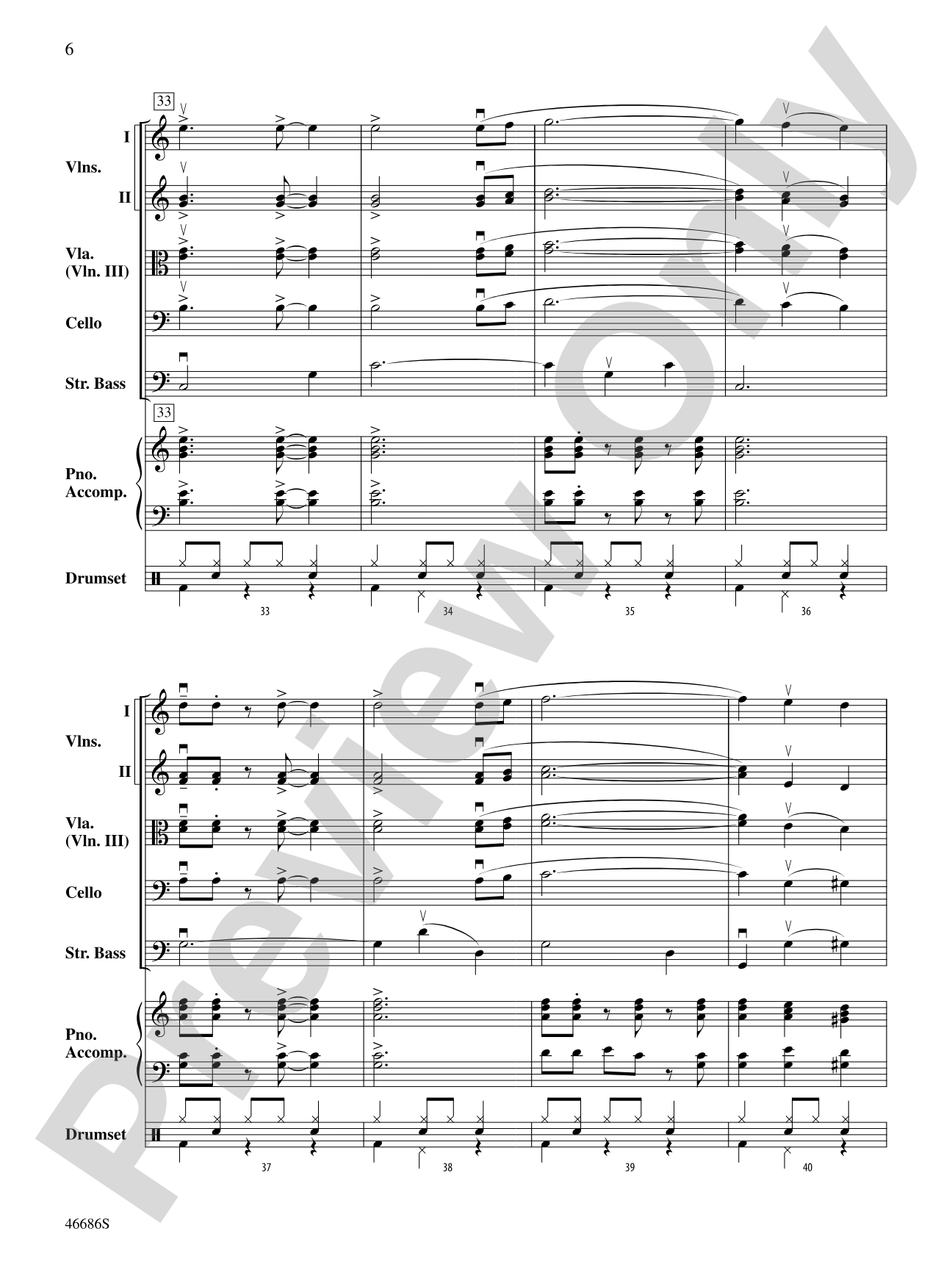 A Joyful Christmas: Score