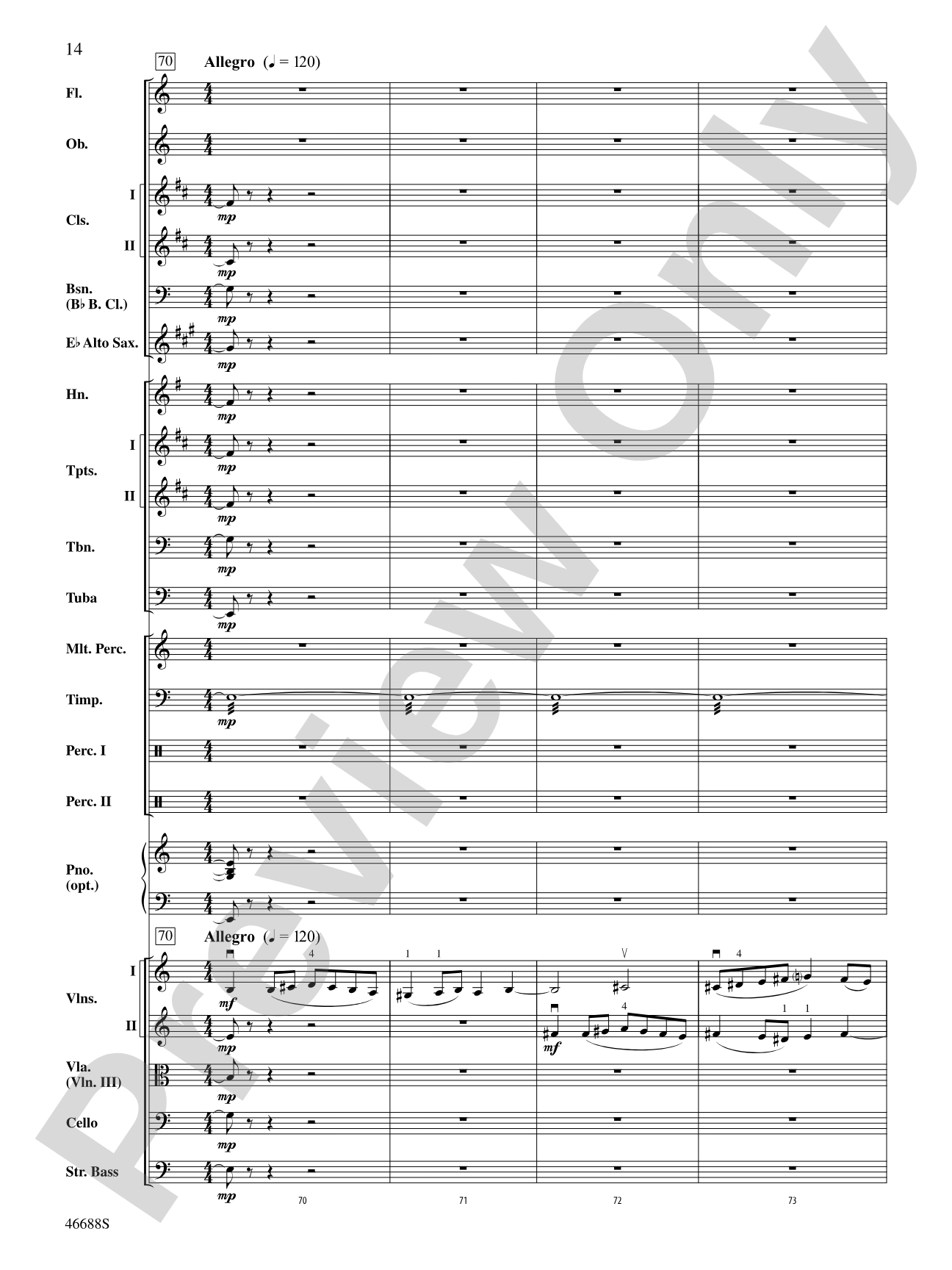 Russian Christmas Music: Score