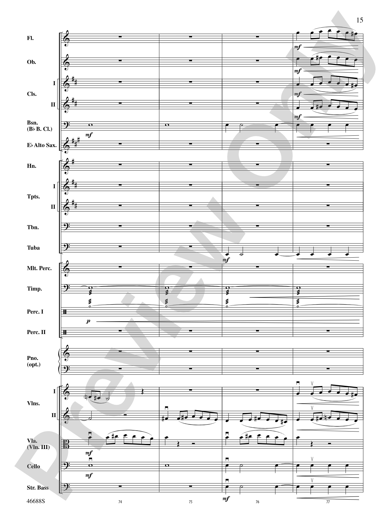 Russian Christmas Music: Score