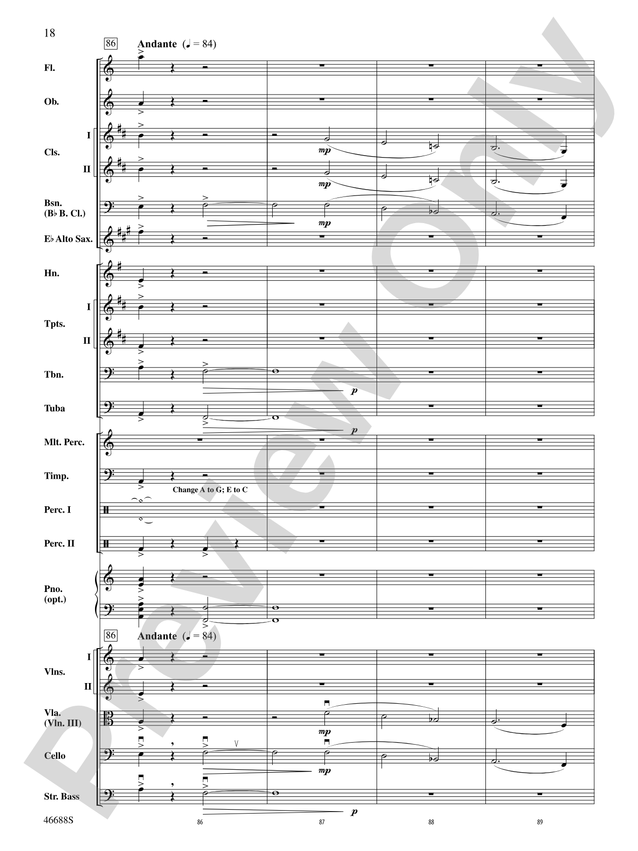 Russian Christmas Music: Score