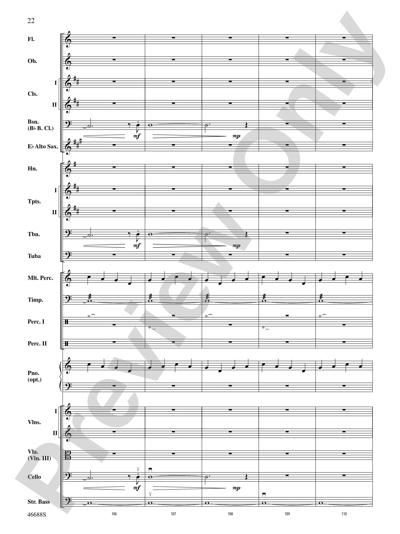 Russian Christmas Music: Score