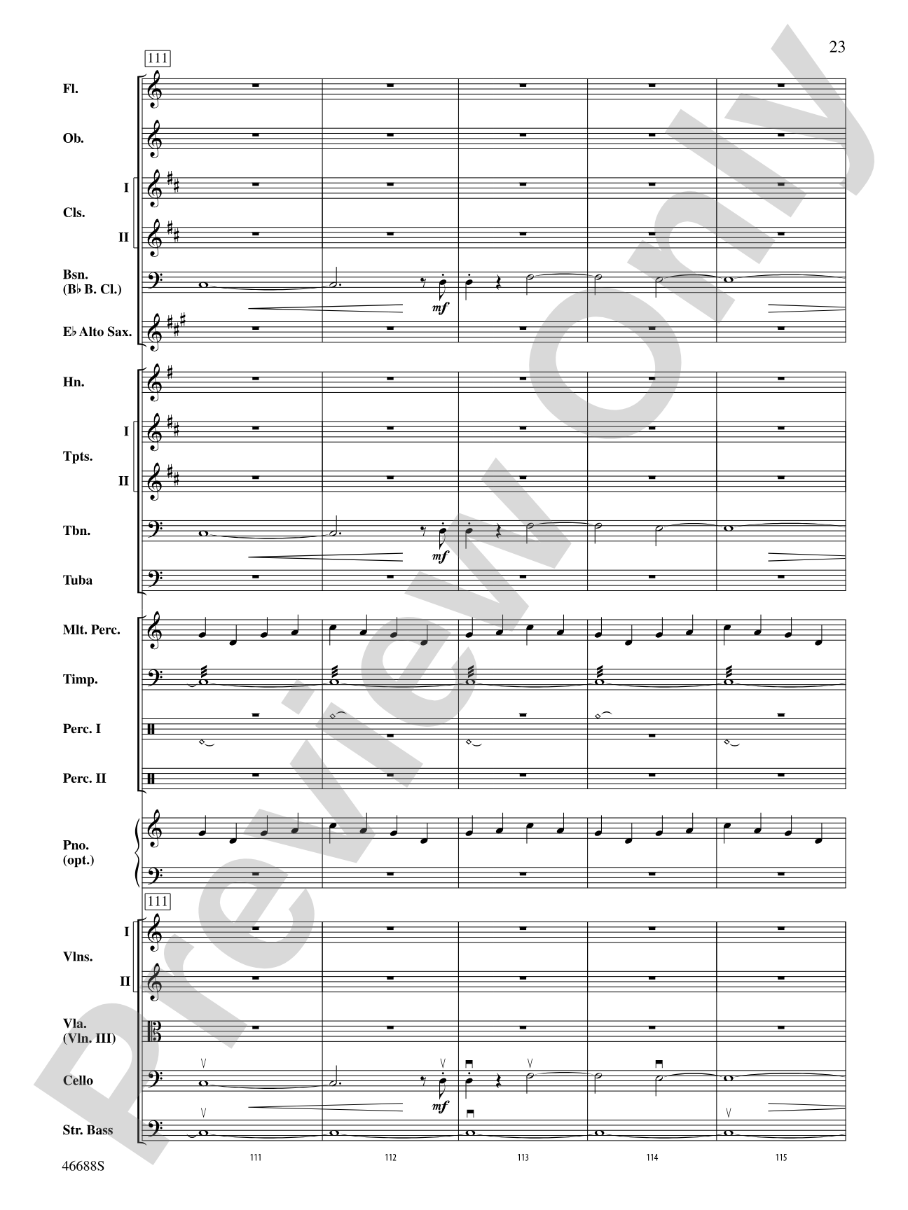 Russian Christmas Music: Score