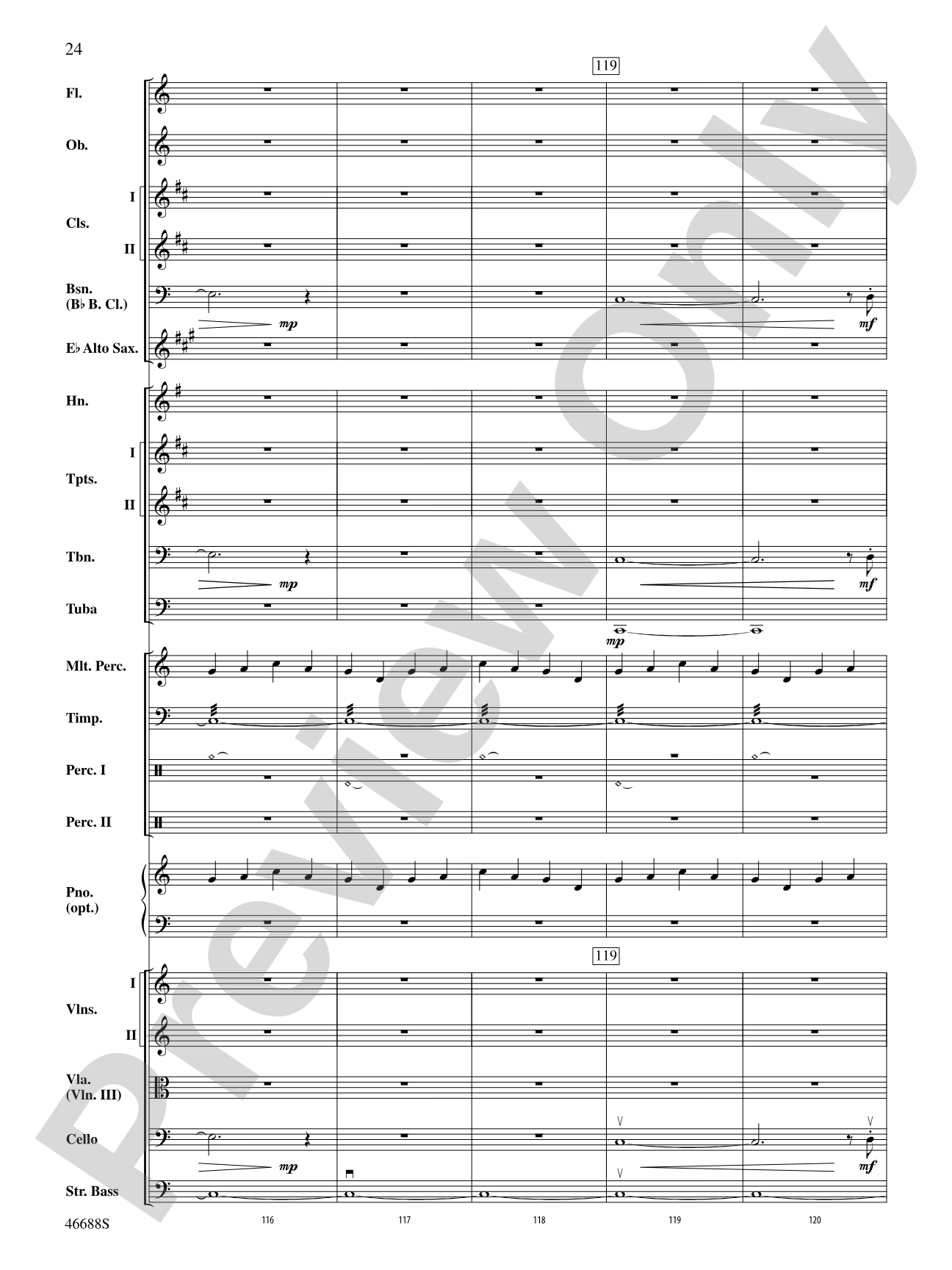 Russian Christmas Music: Score