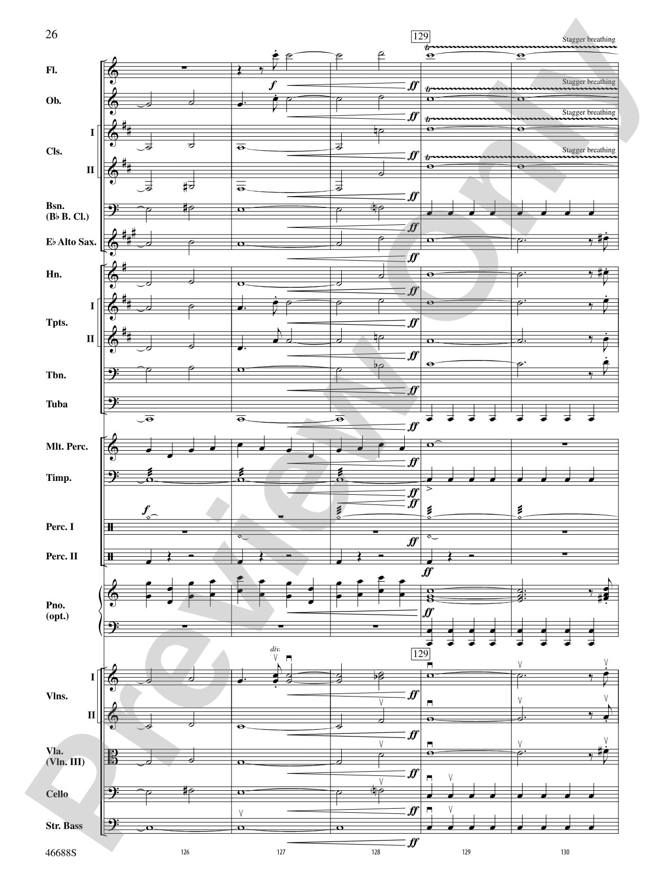 Russian Christmas Music: Score